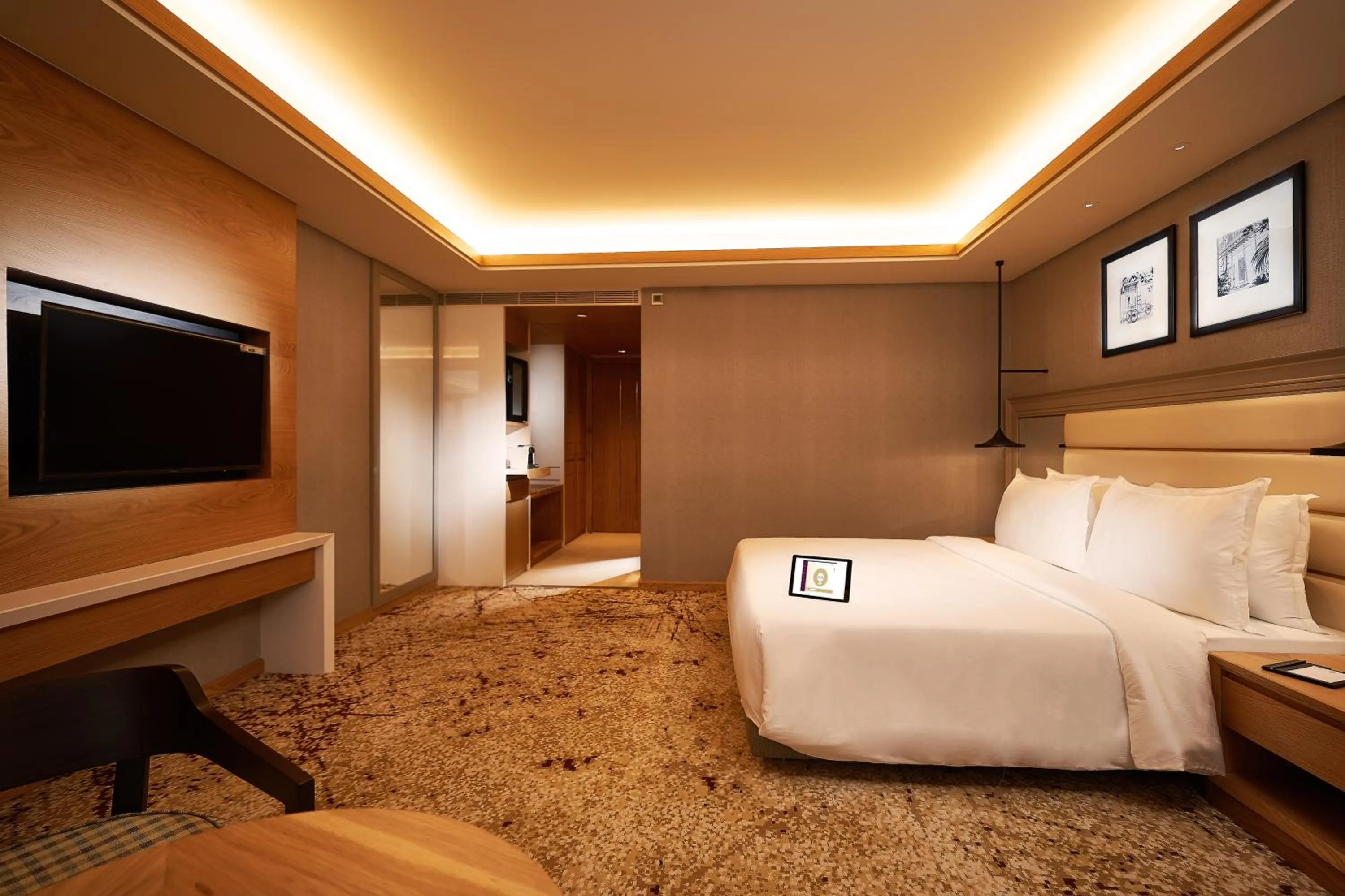 Bed in The Residency Towers Puducherry