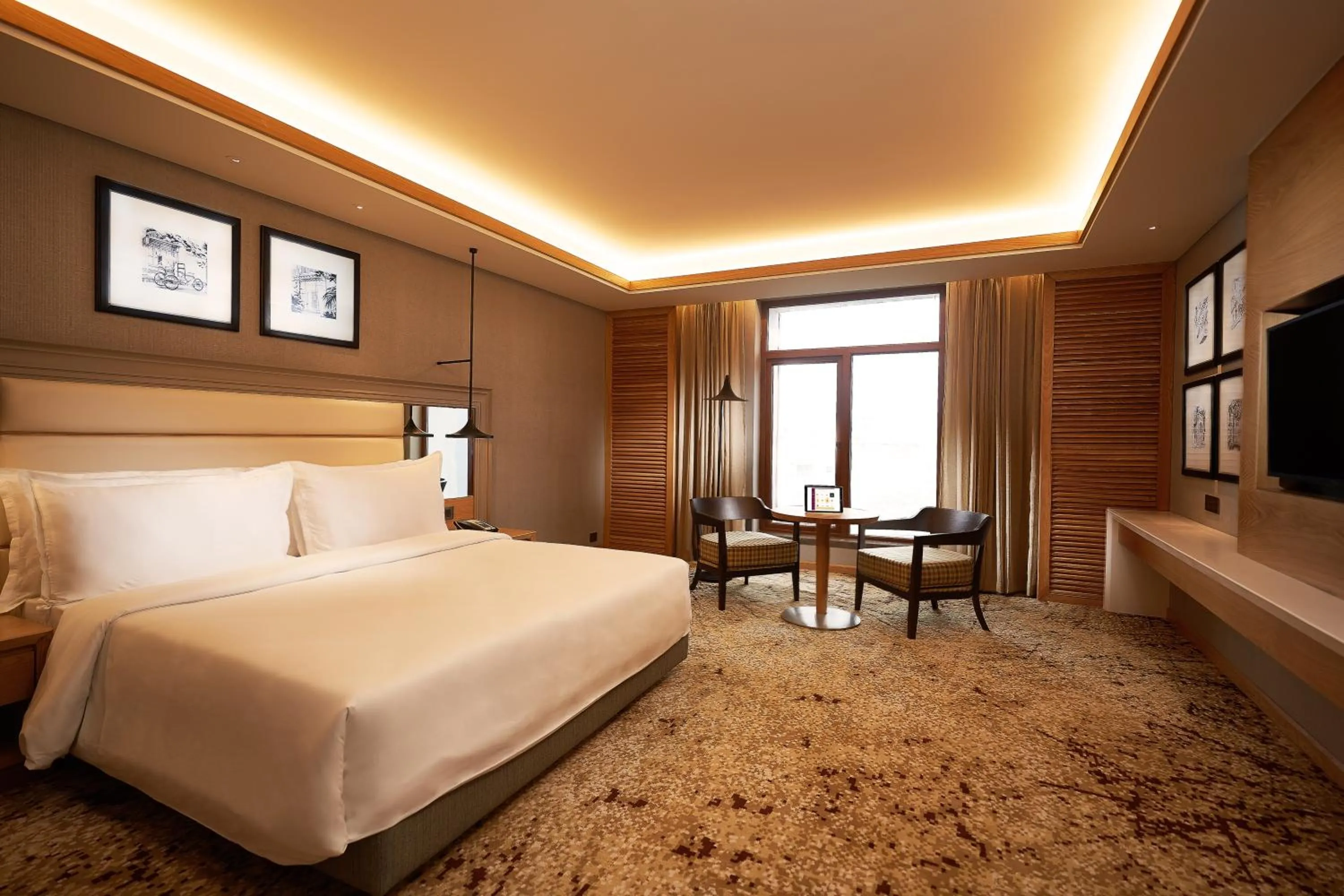 Bed in The Residency Towers Puducherry