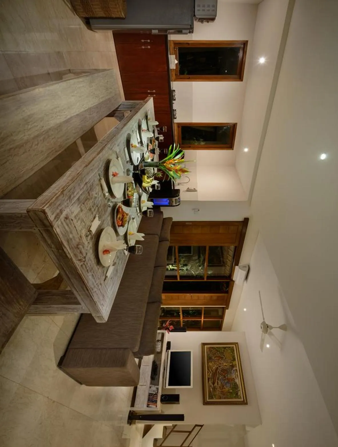 Living room in Balangan Beach Villa