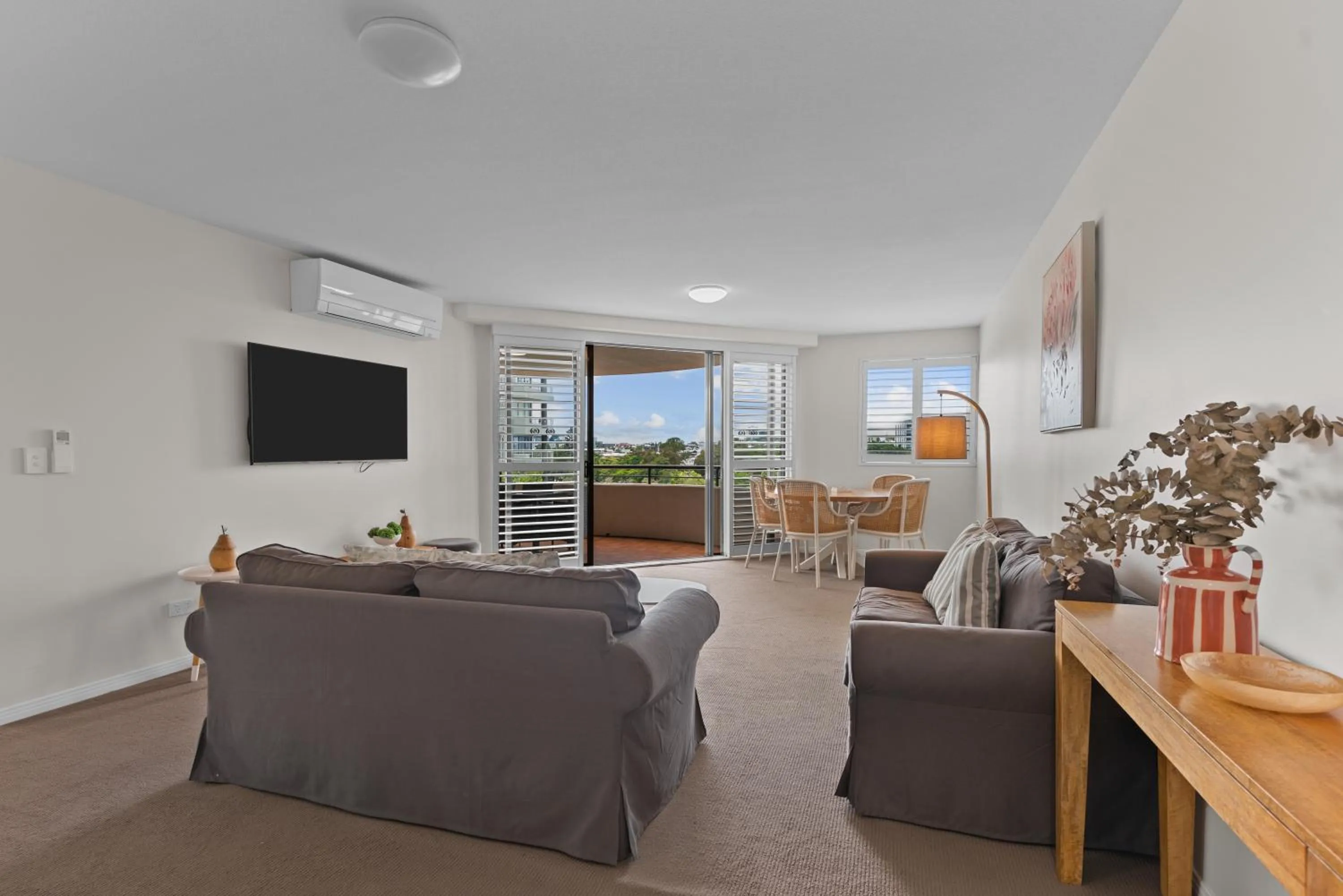 Living room in The Oasis Apartments