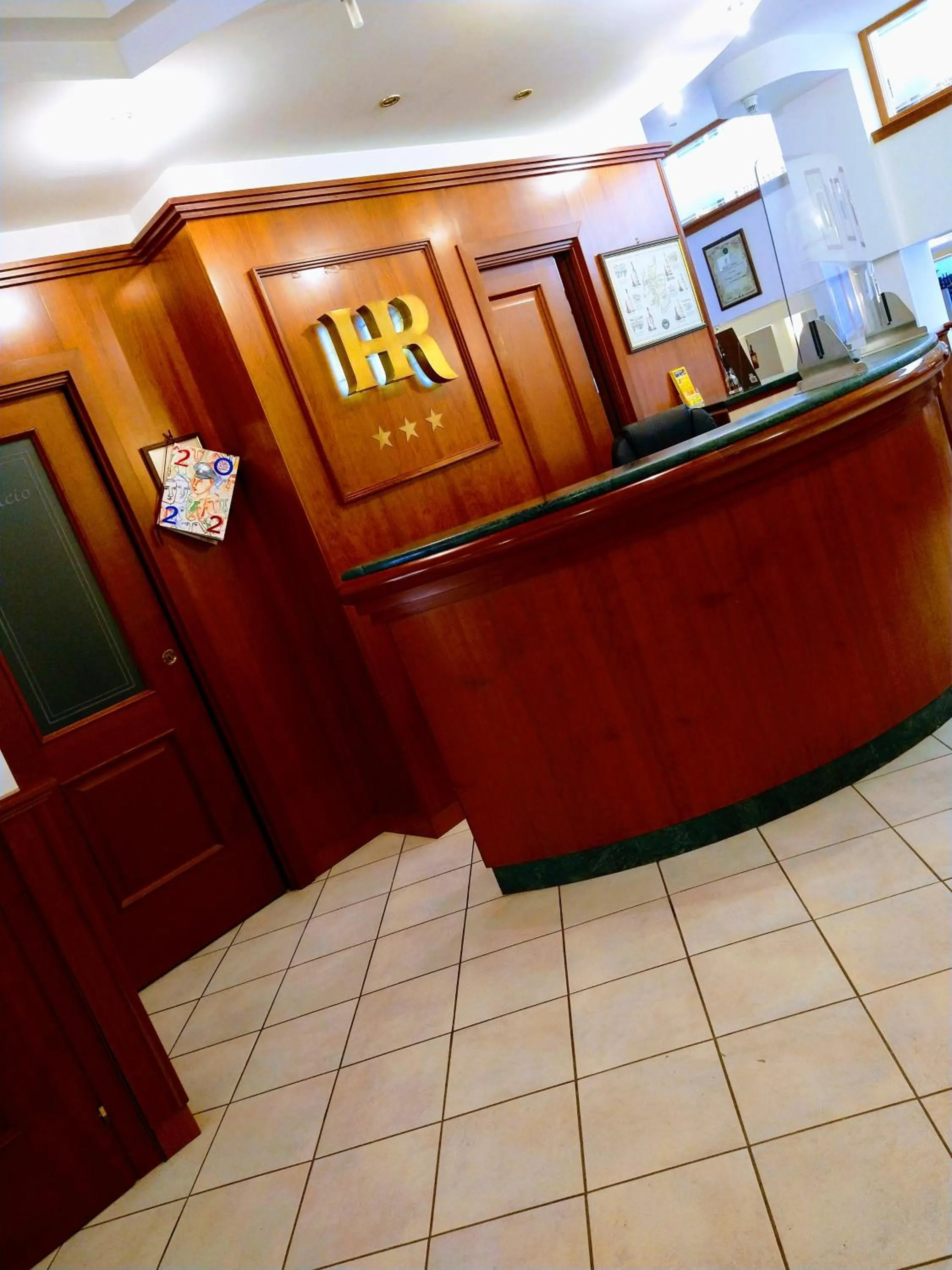 Lobby or reception in Hotel Ristorante Da Roverino