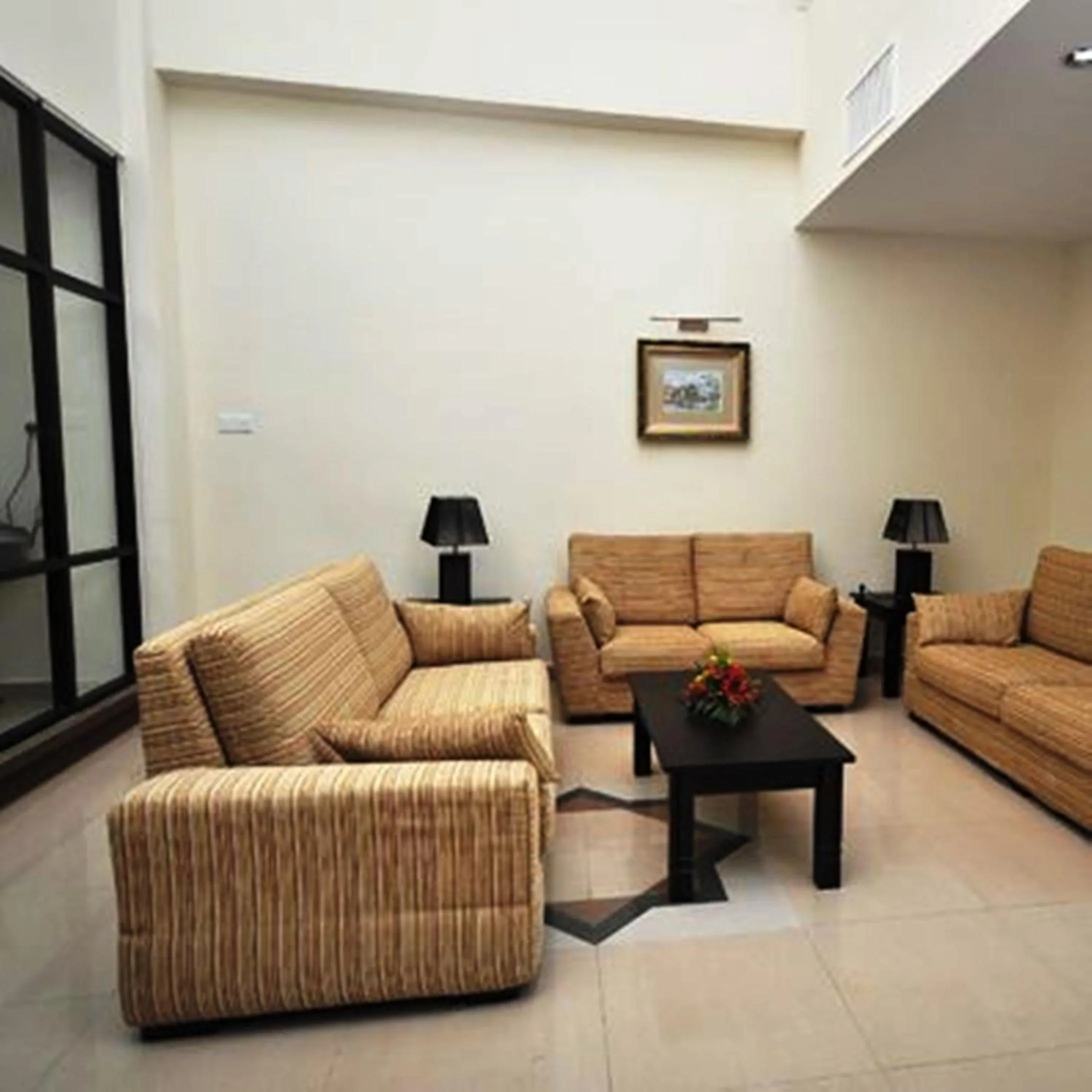 Seating area in Puteri Bay Hotel