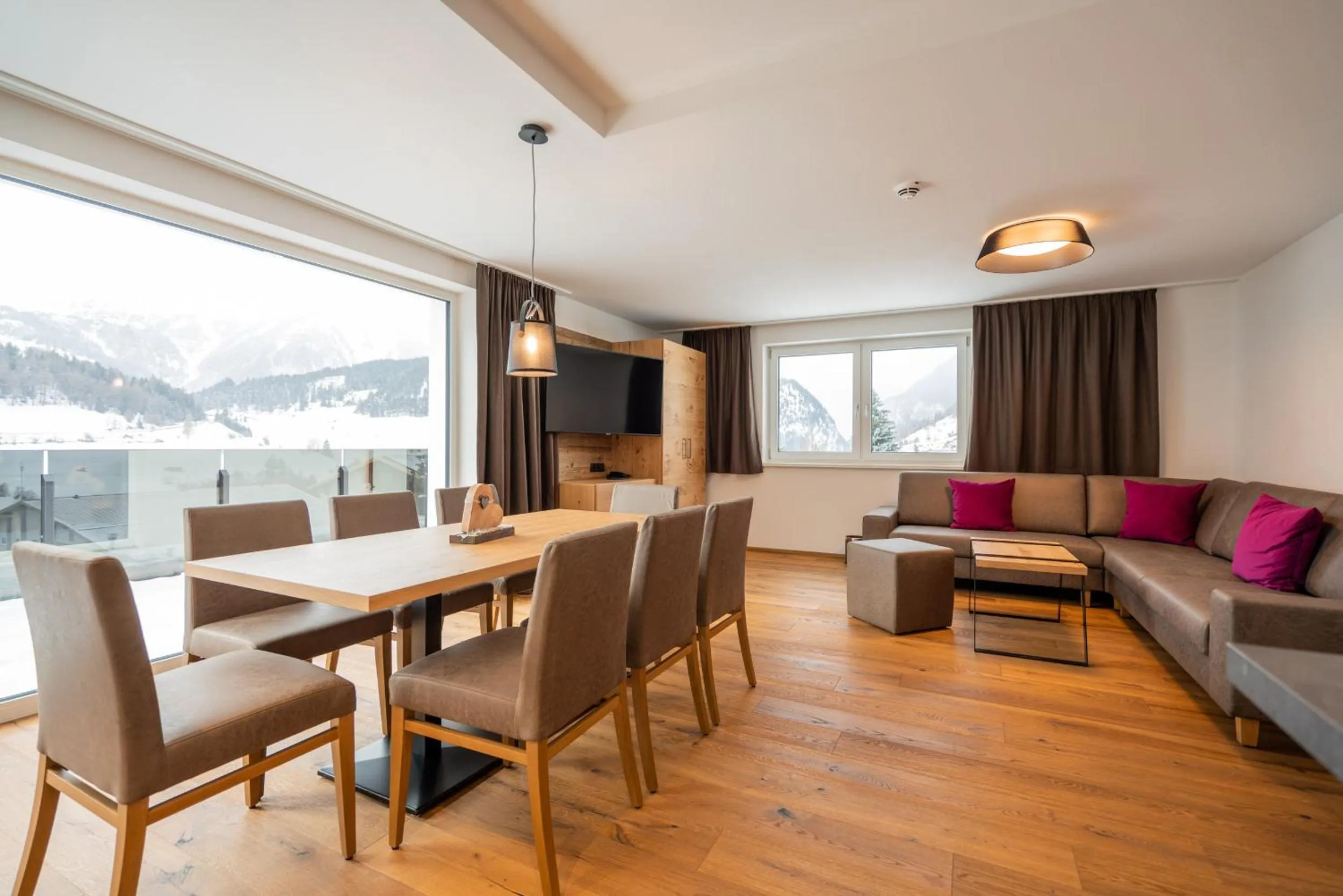 Living room in Suites Nauders by mein Almhof Superior