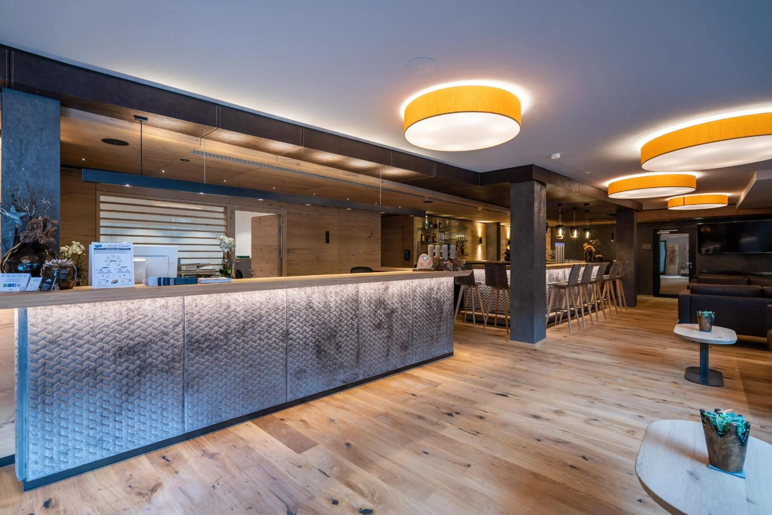 Lobby or reception in Suites Nauders by mein Almhof Superior