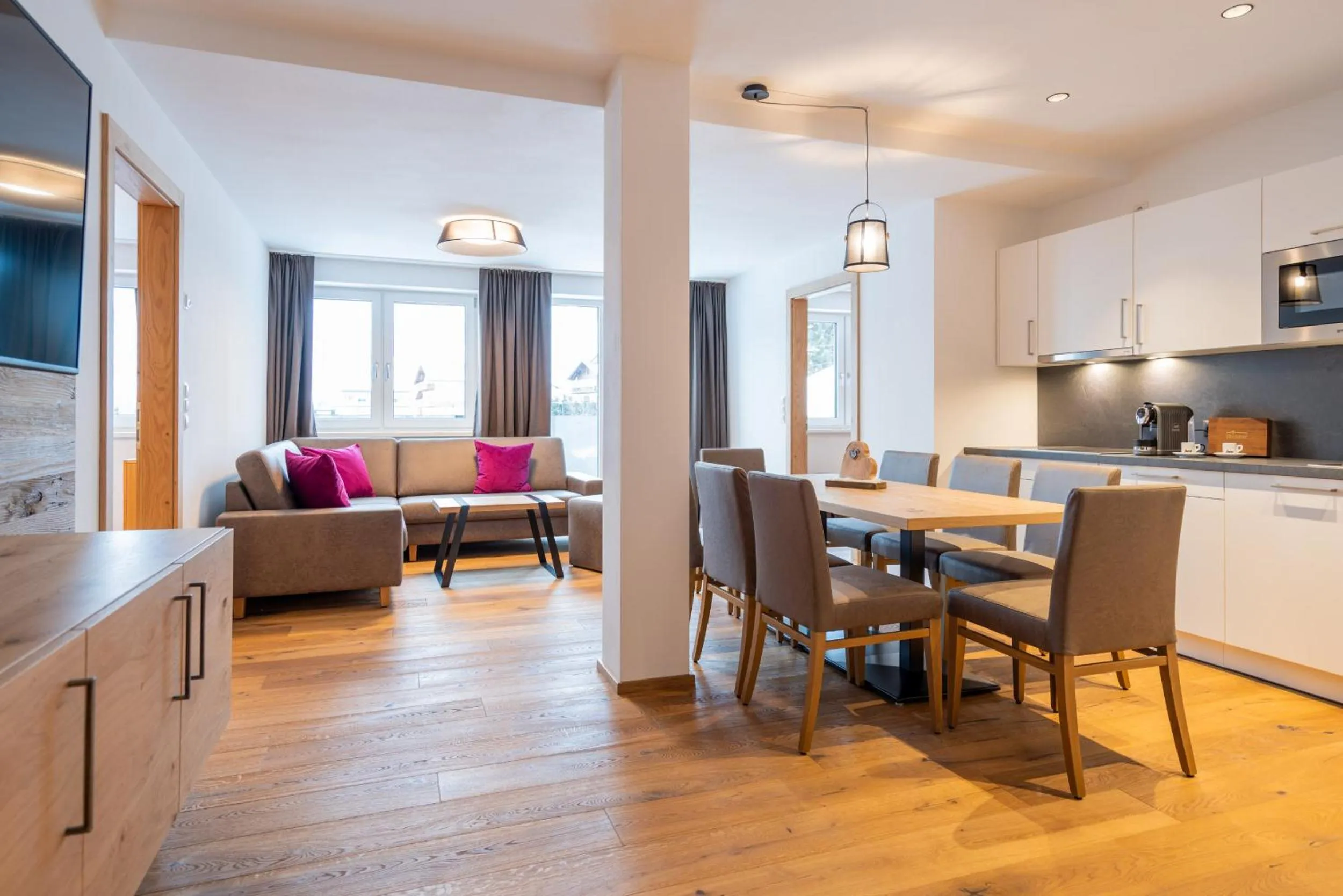 Living room in Suites Nauders by mein Almhof Superior