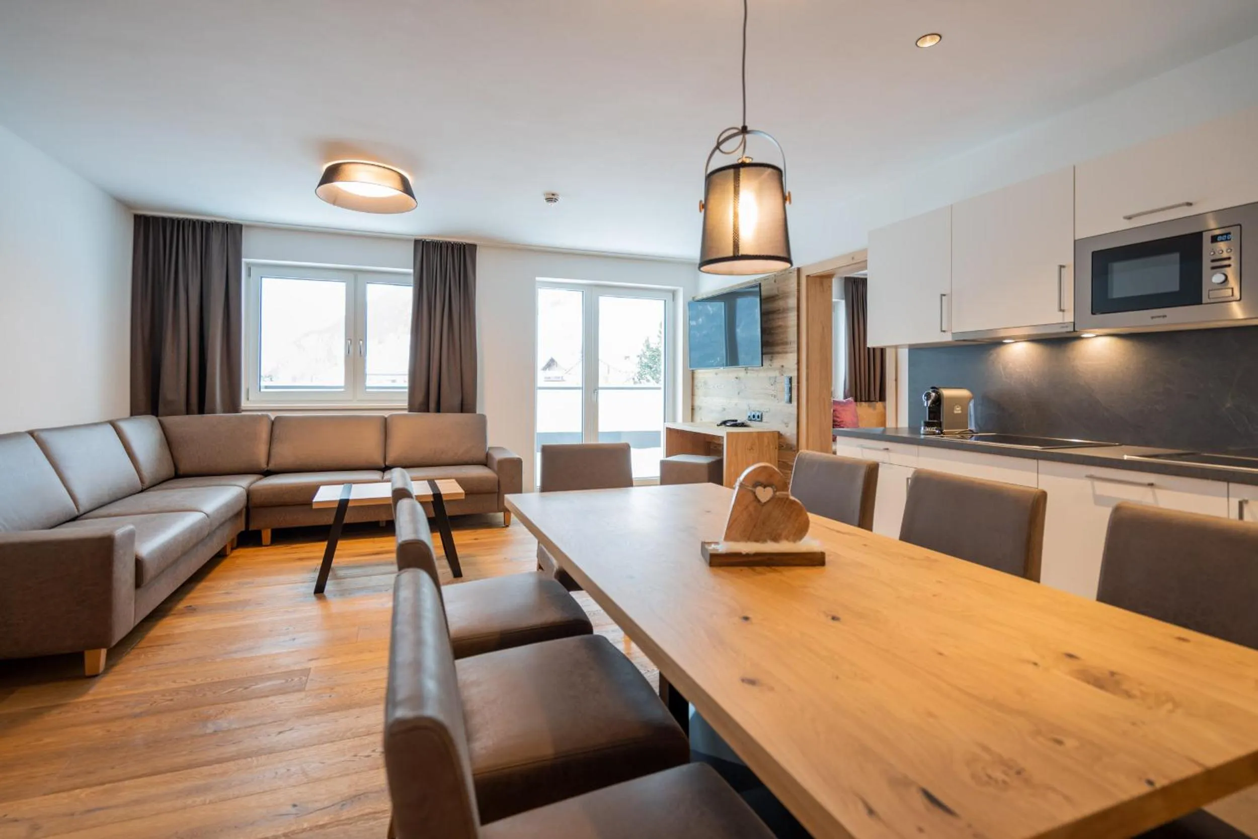 kitchen in Suites Nauders by mein Almhof Superior