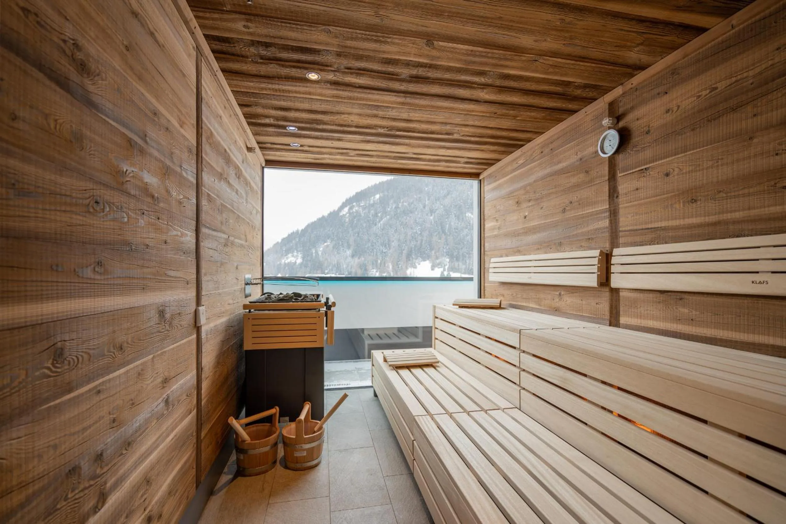 Sauna in Suites Nauders by mein Almhof Superior