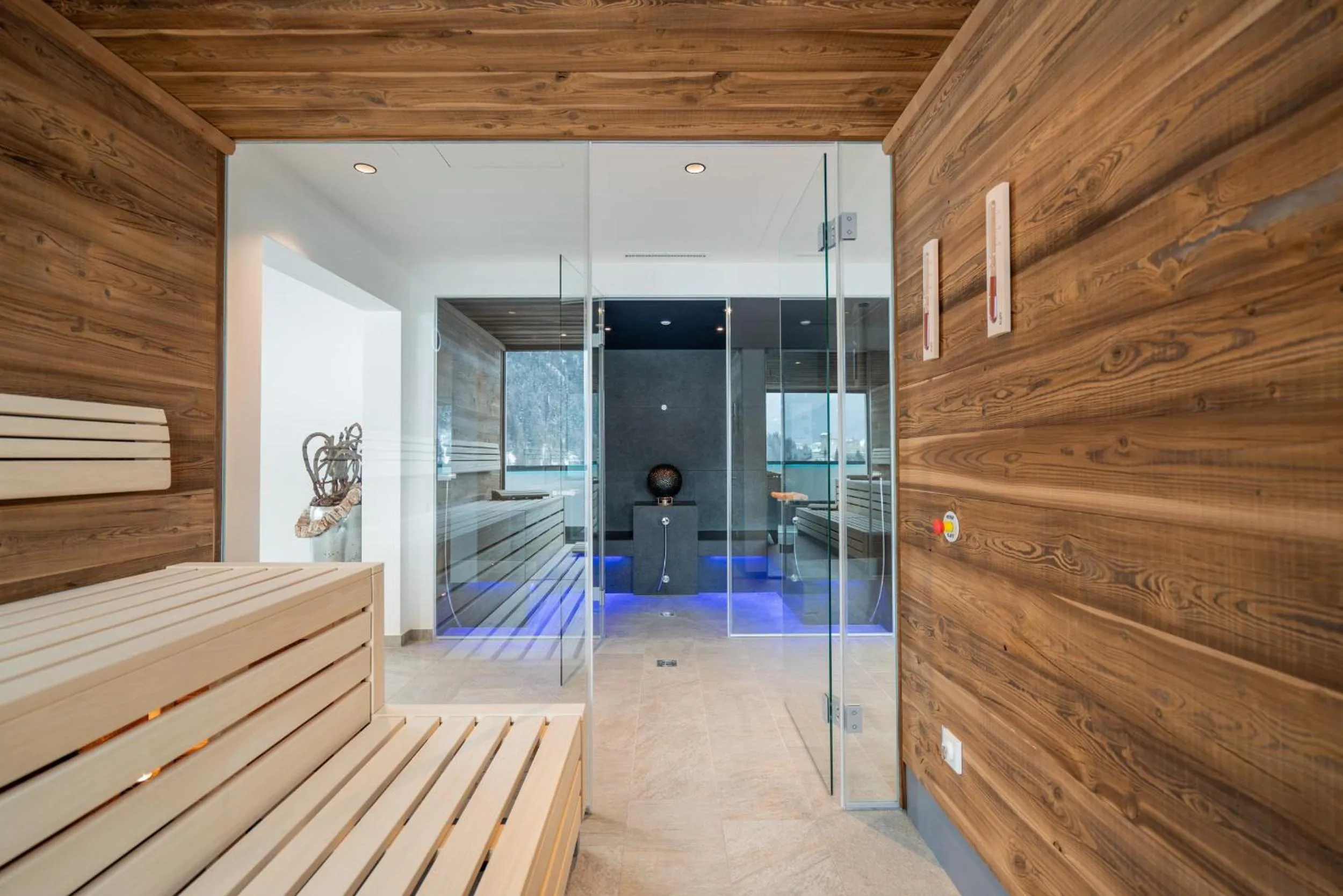 Sauna in Suites Nauders by mein Almhof Superior