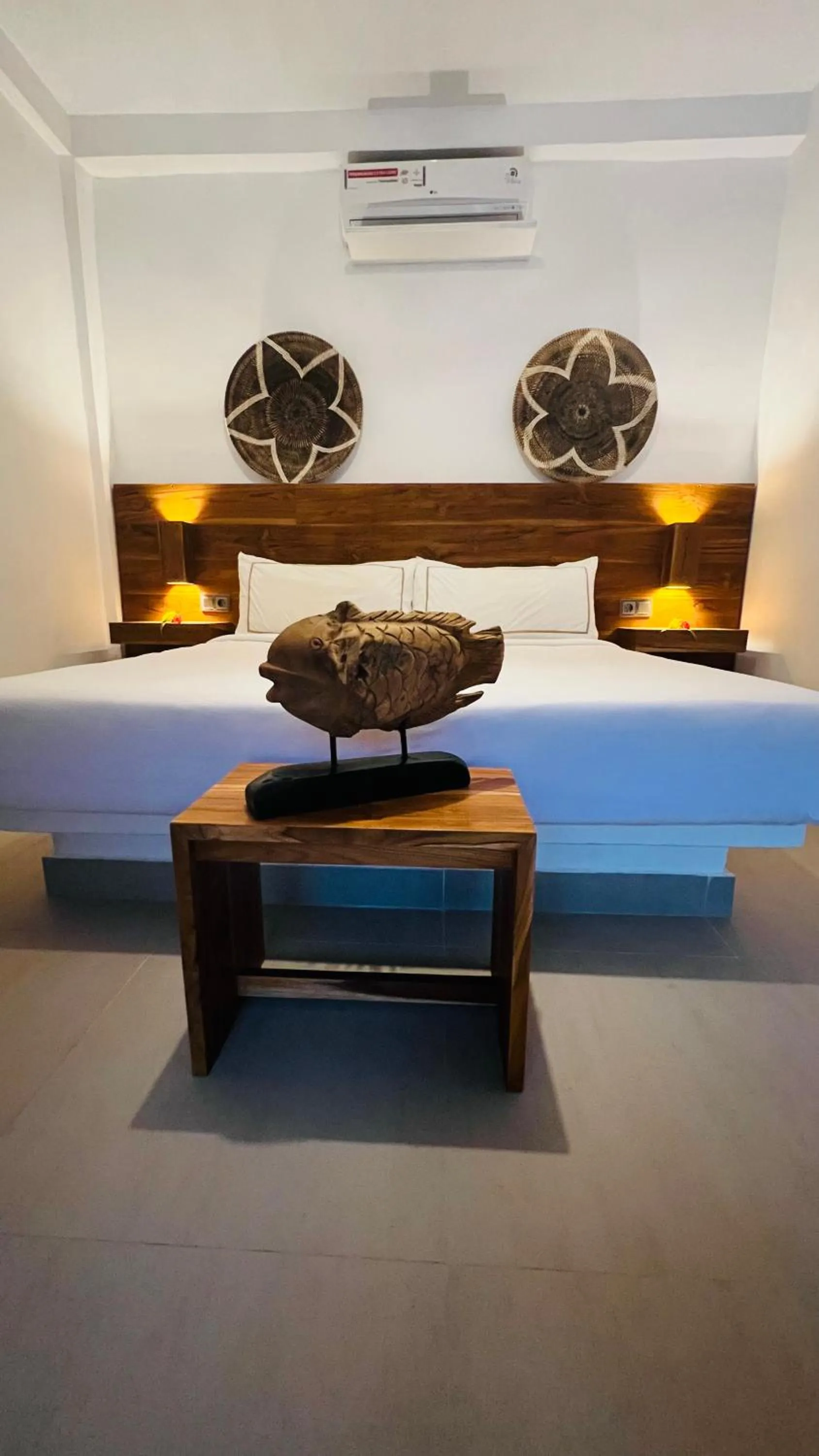 Bed in Marygio Gili Resort