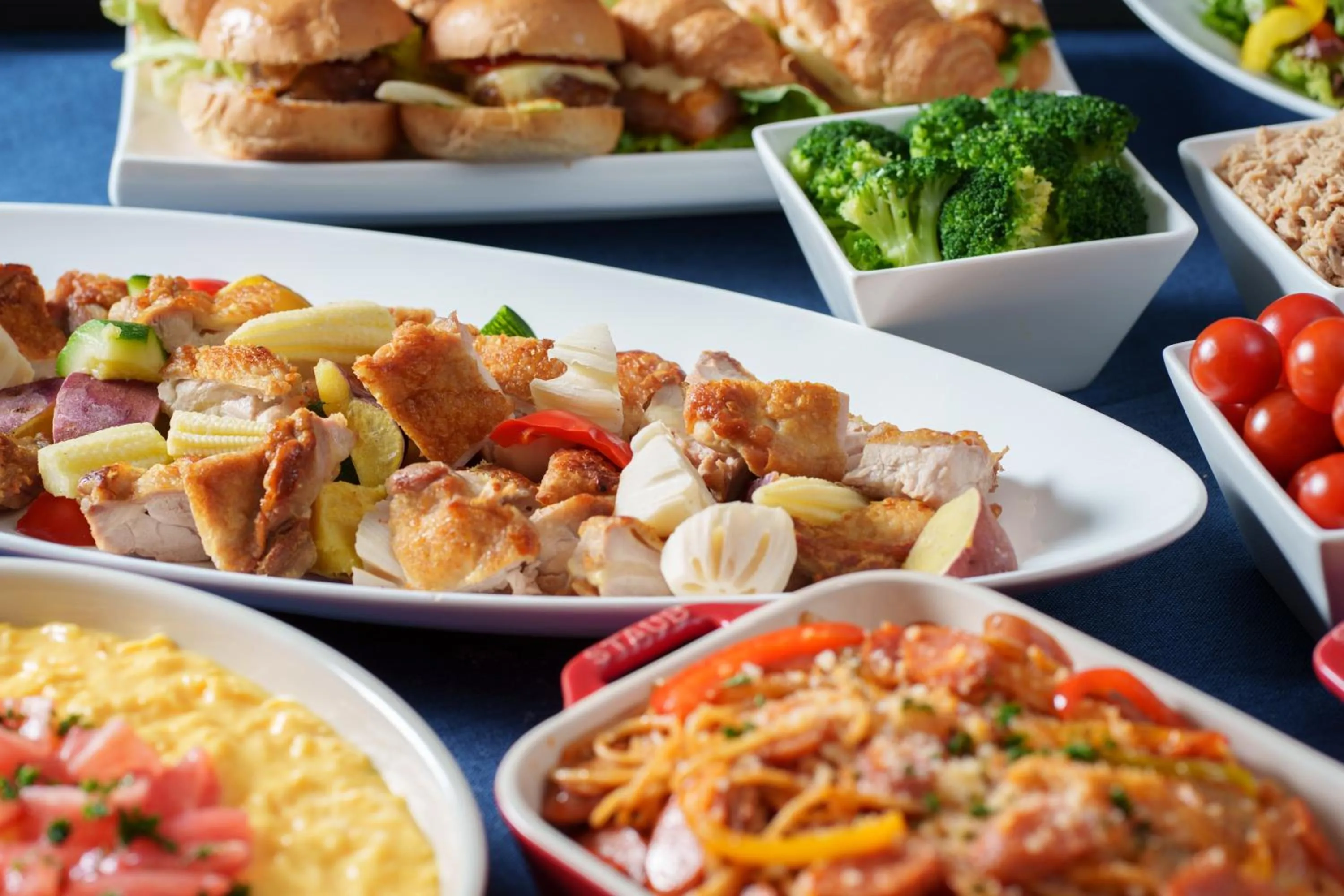 Buffet breakfast in Hotel Vista Kumamoto Airport