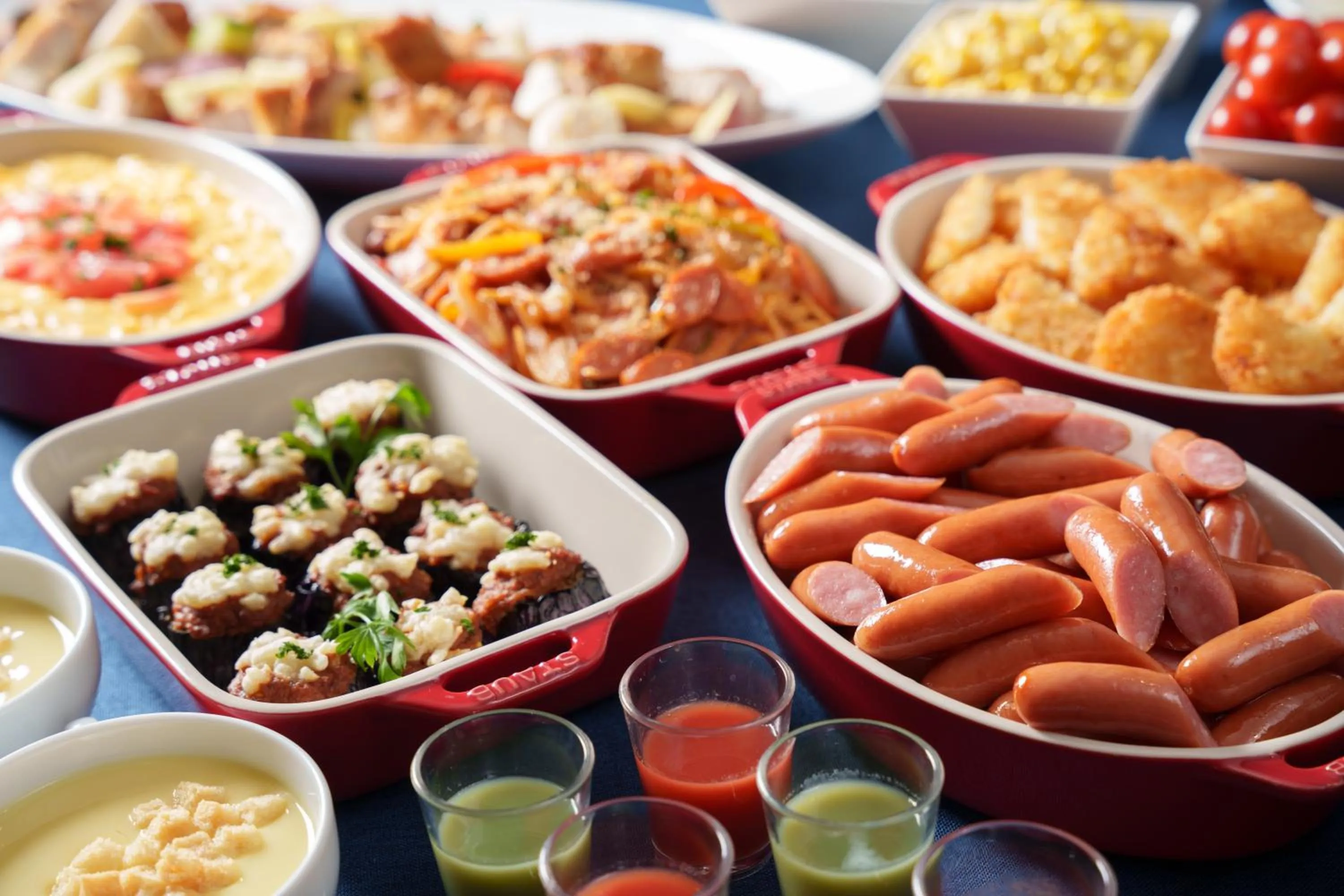 Buffet breakfast in Hotel Vista Kumamoto Airport