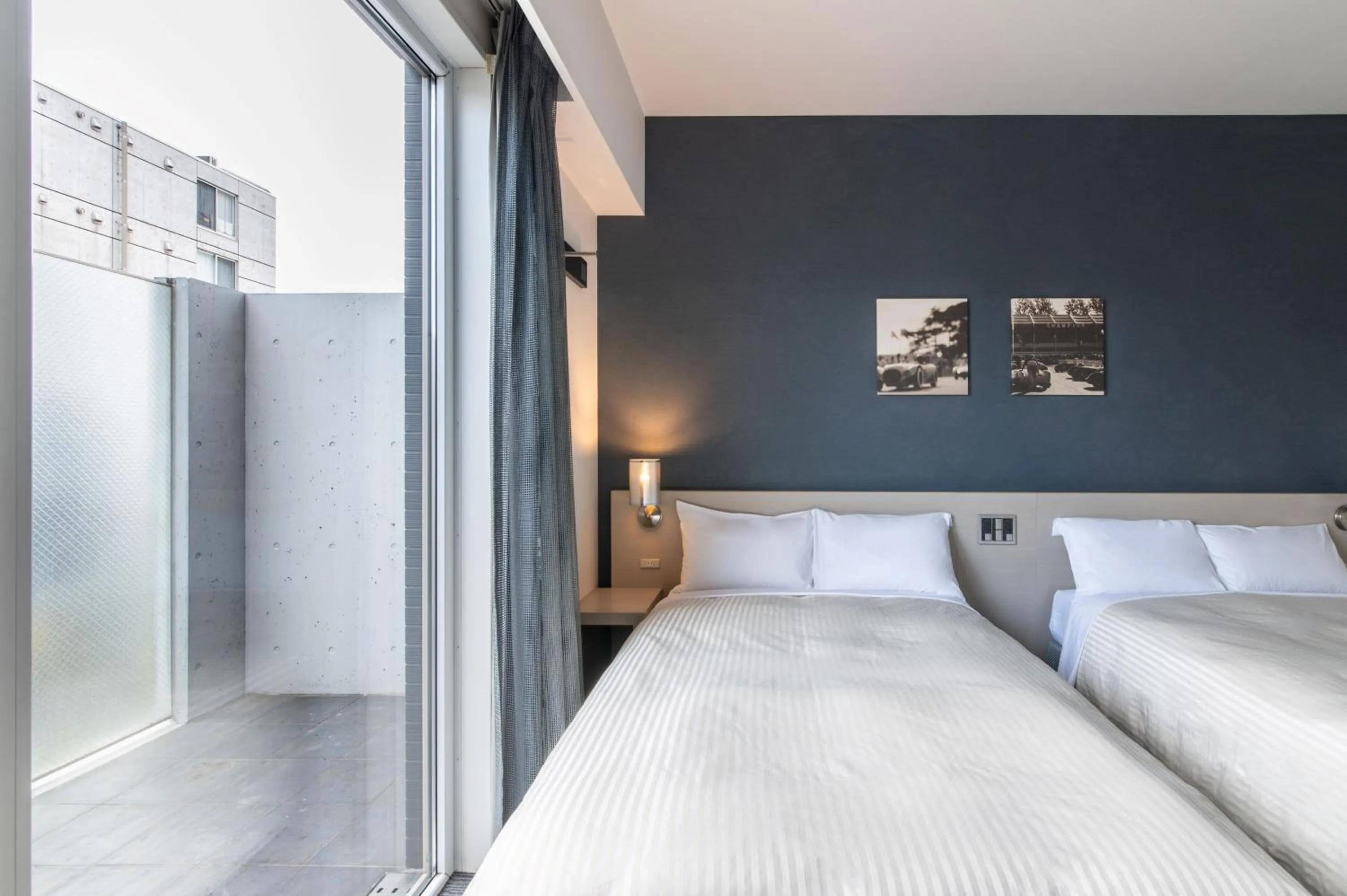 Balcony/Terrace, Bed in Hotel Vista Kumamoto Airport