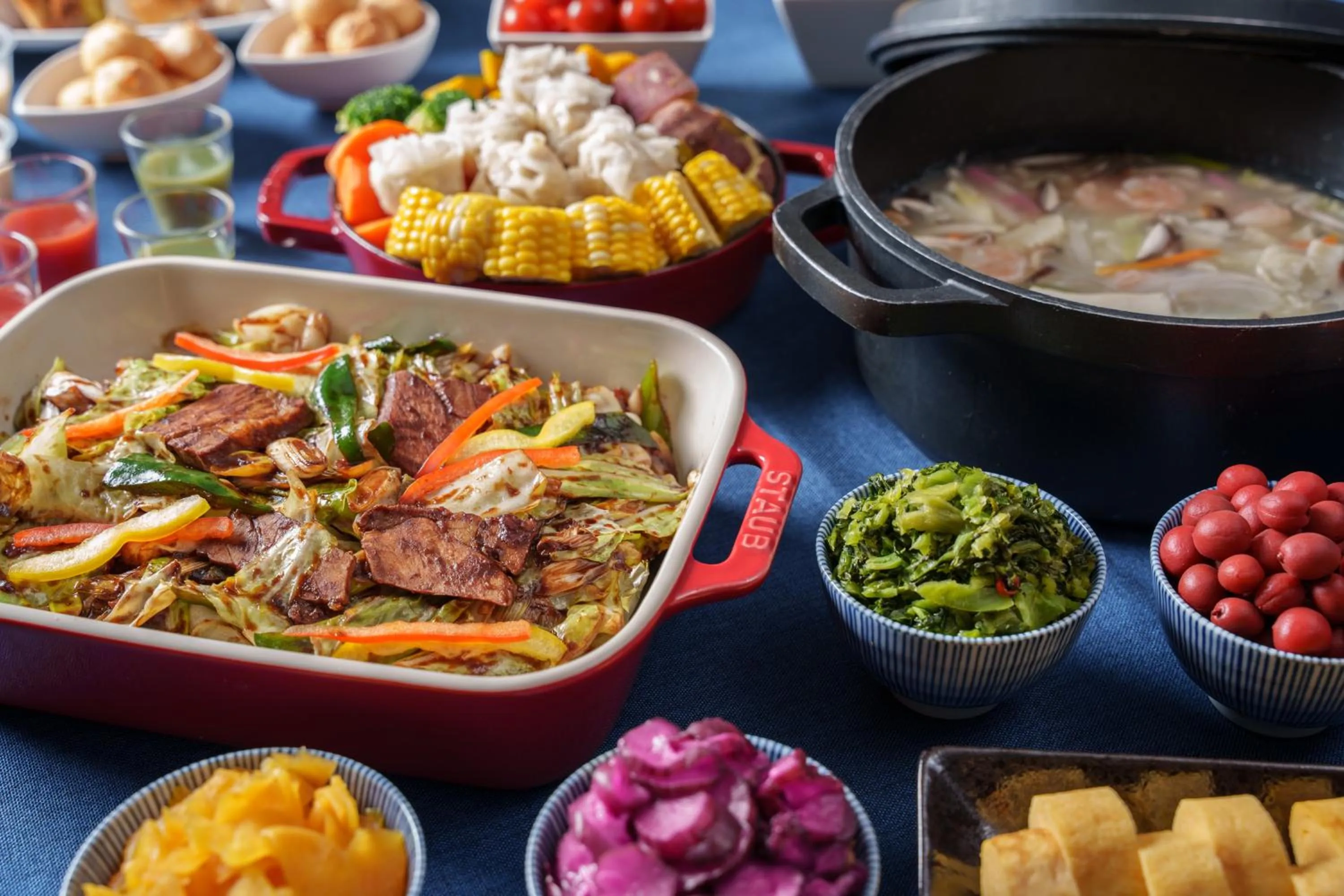 Buffet breakfast in Hotel Vista Kumamoto Airport