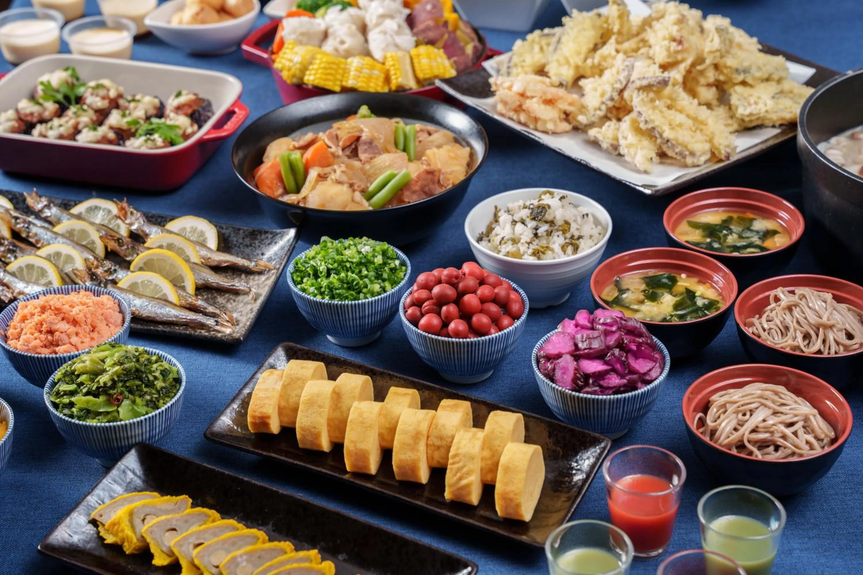 Buffet breakfast in Hotel Vista Kumamoto Airport