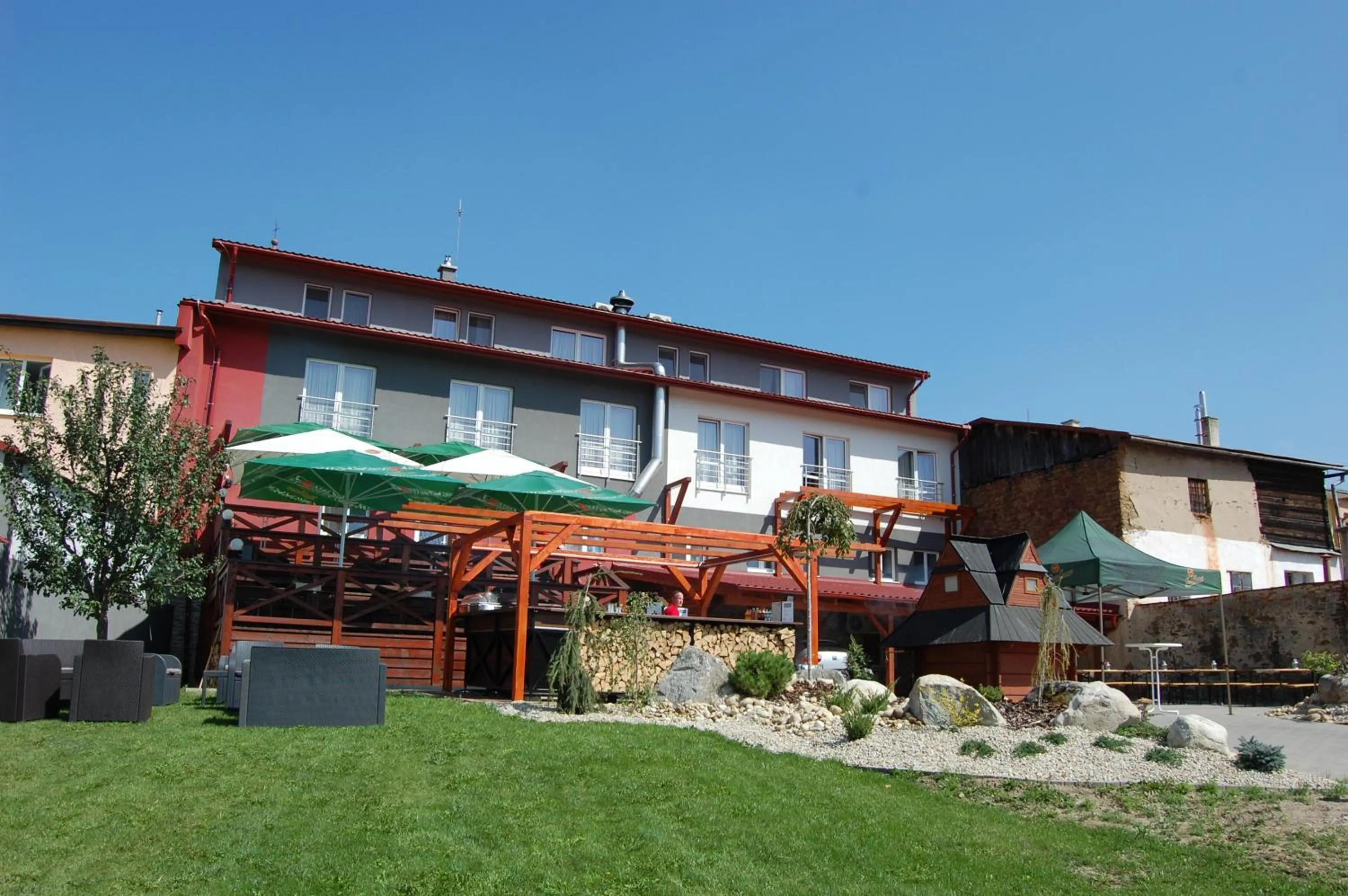 Property building in Hotel Menhard