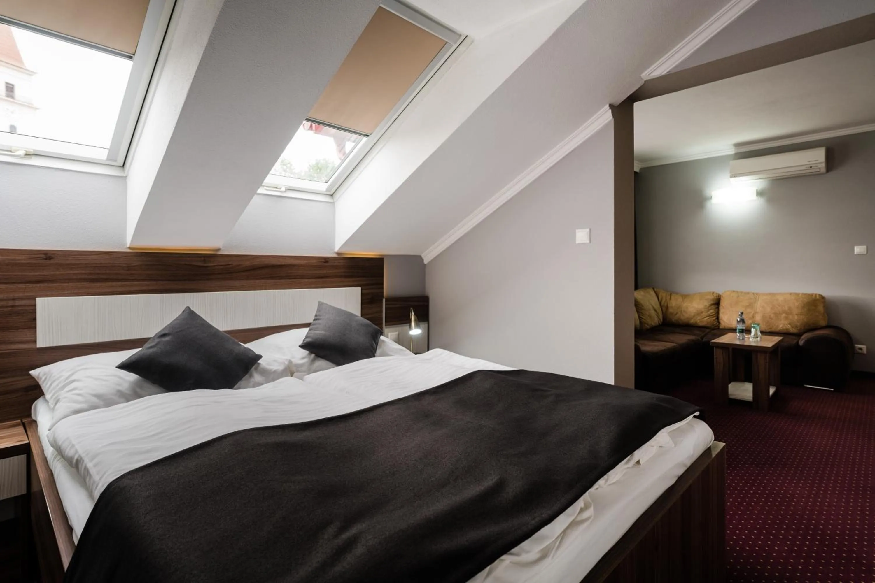 Bed in Hotel Menhard