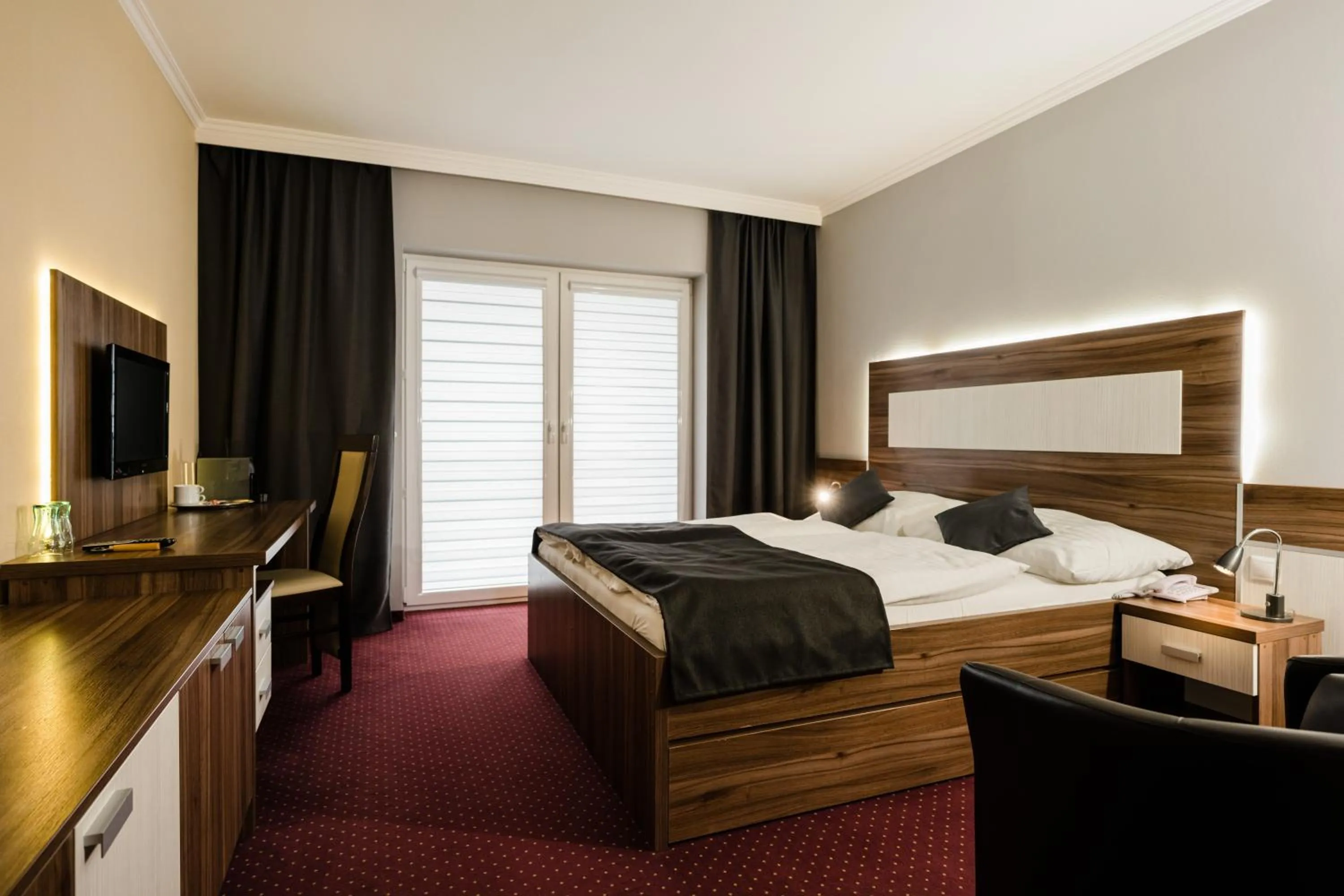 Bed in Hotel Menhard