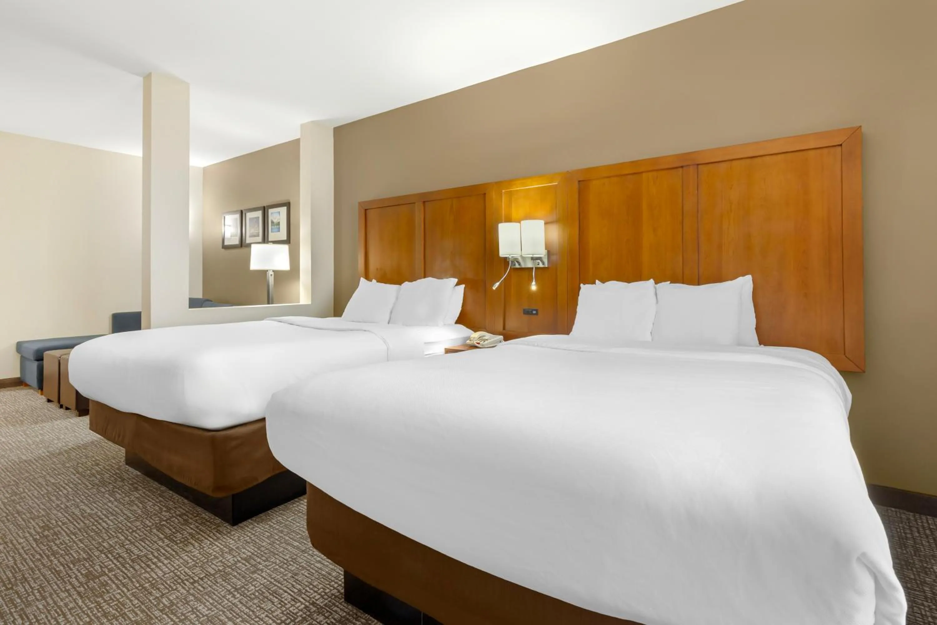 Bedroom, Bed in Comfort Suites Greensboro-High Point