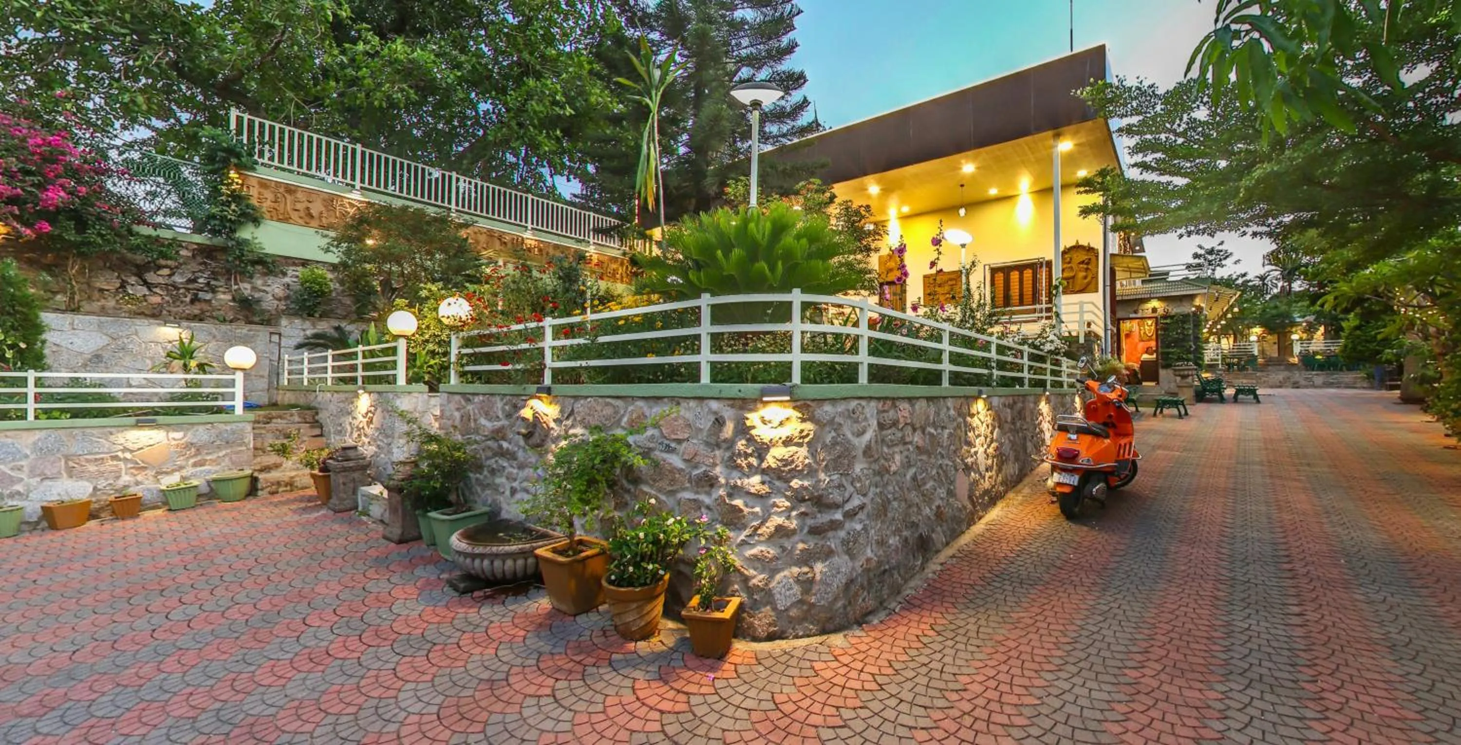 Facade/entrance in Hari Niwas - A Boutique Garden Resort Mount Abu