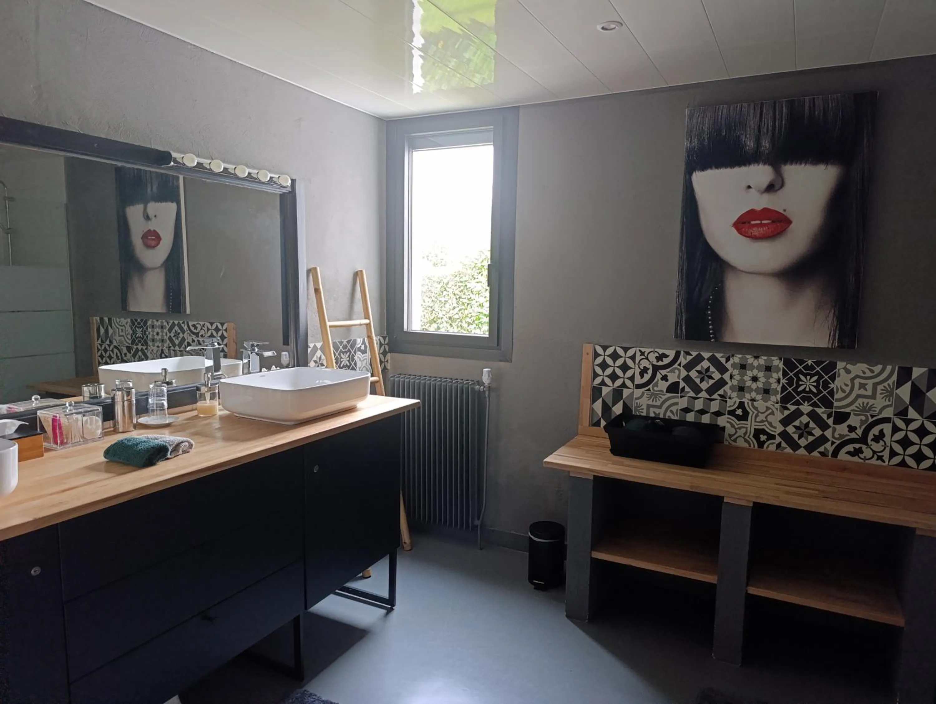 Bathroom in Chambres d'hôtes La Tribu