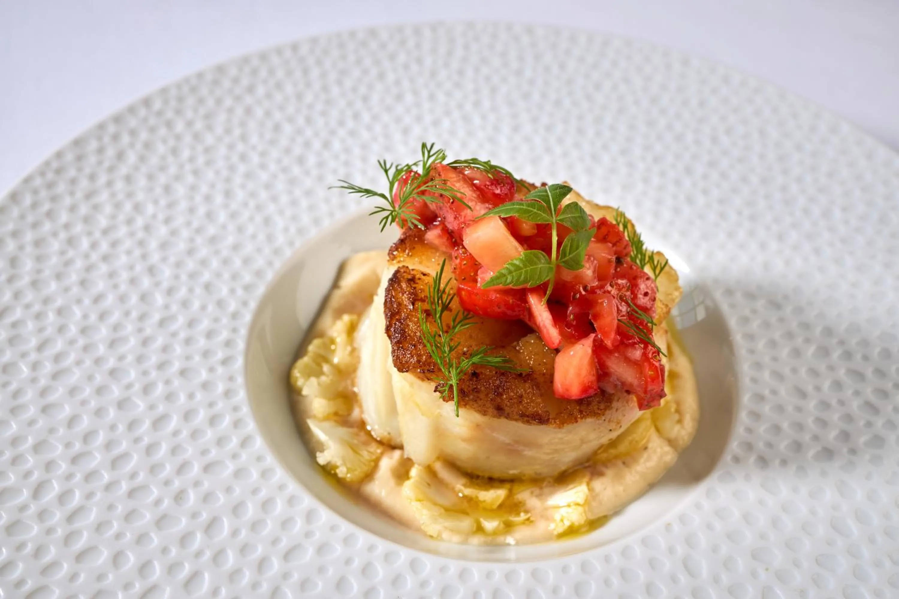 Food in Le Château de la Tour