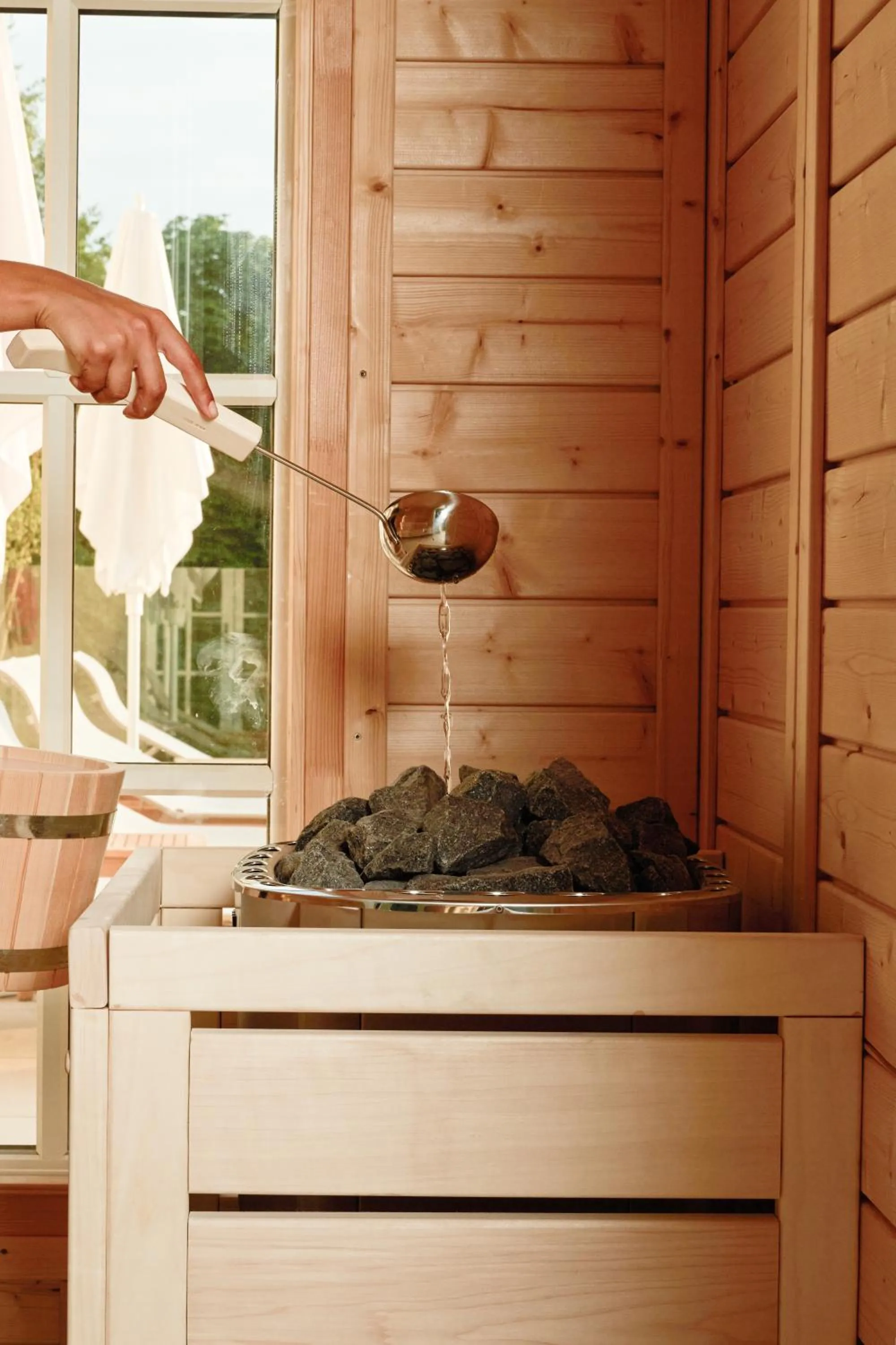 Sauna in Le Château de la Tour