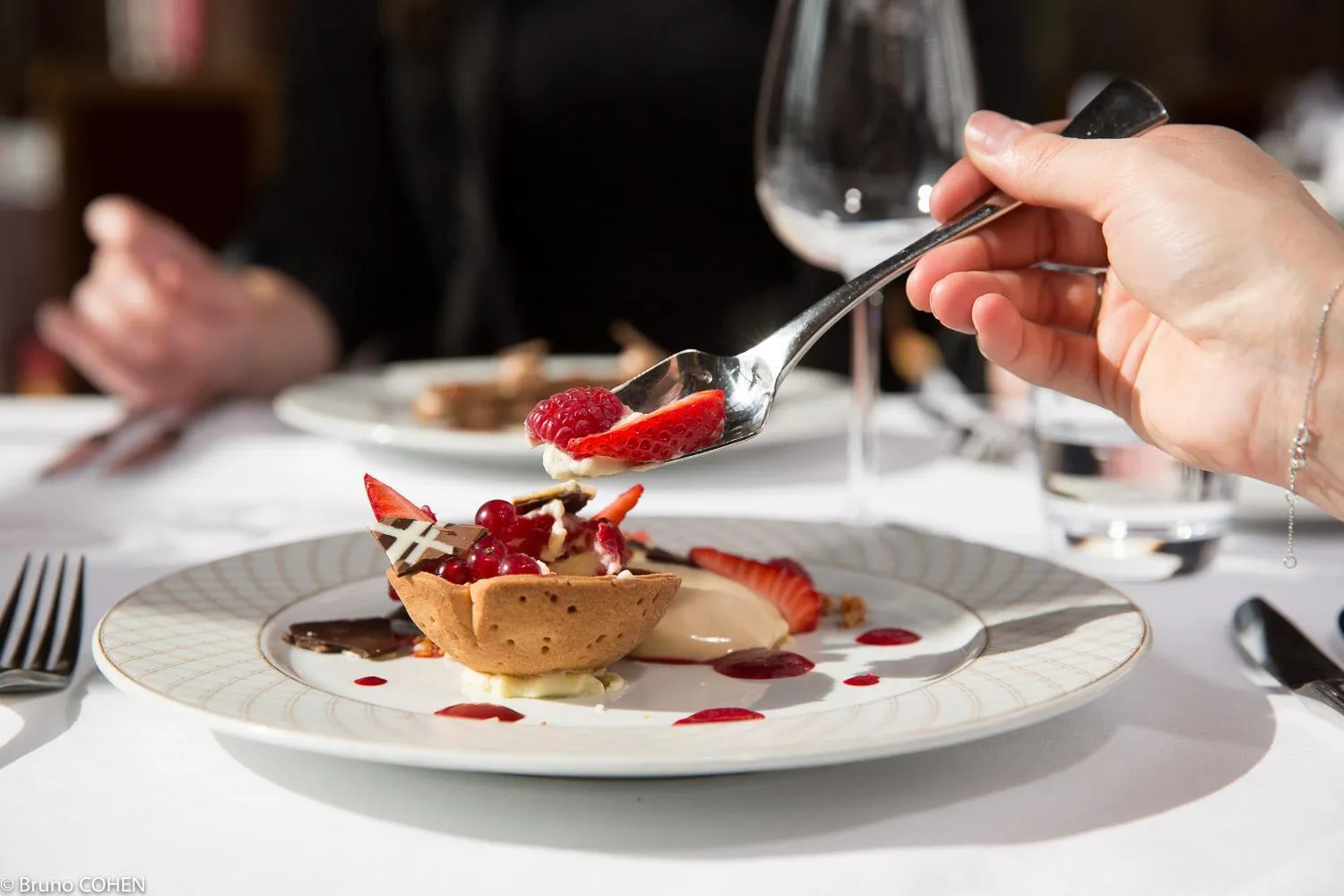 Food and drinks in Le Château de la Tour