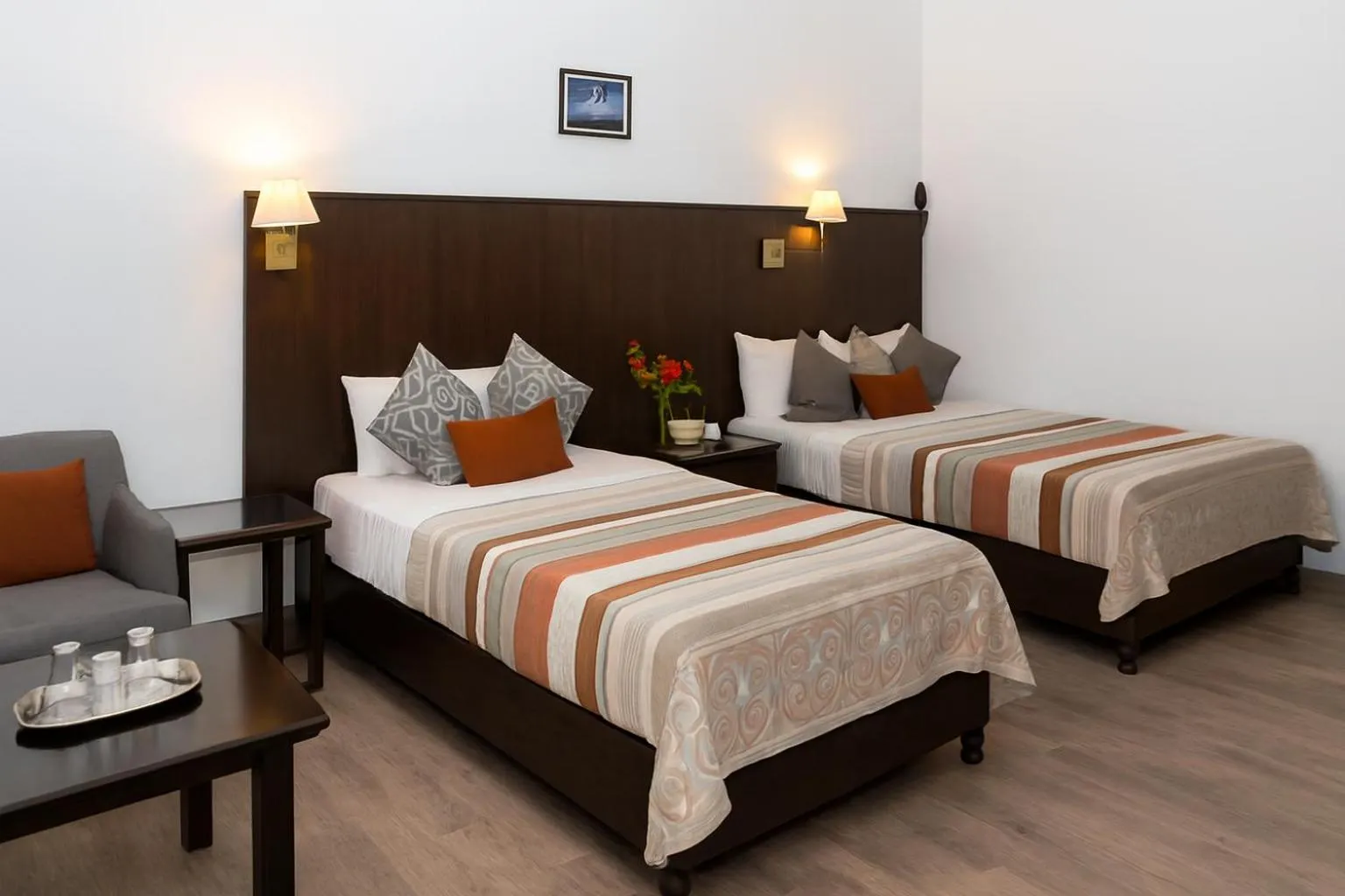 Bed in Hotel Harmony