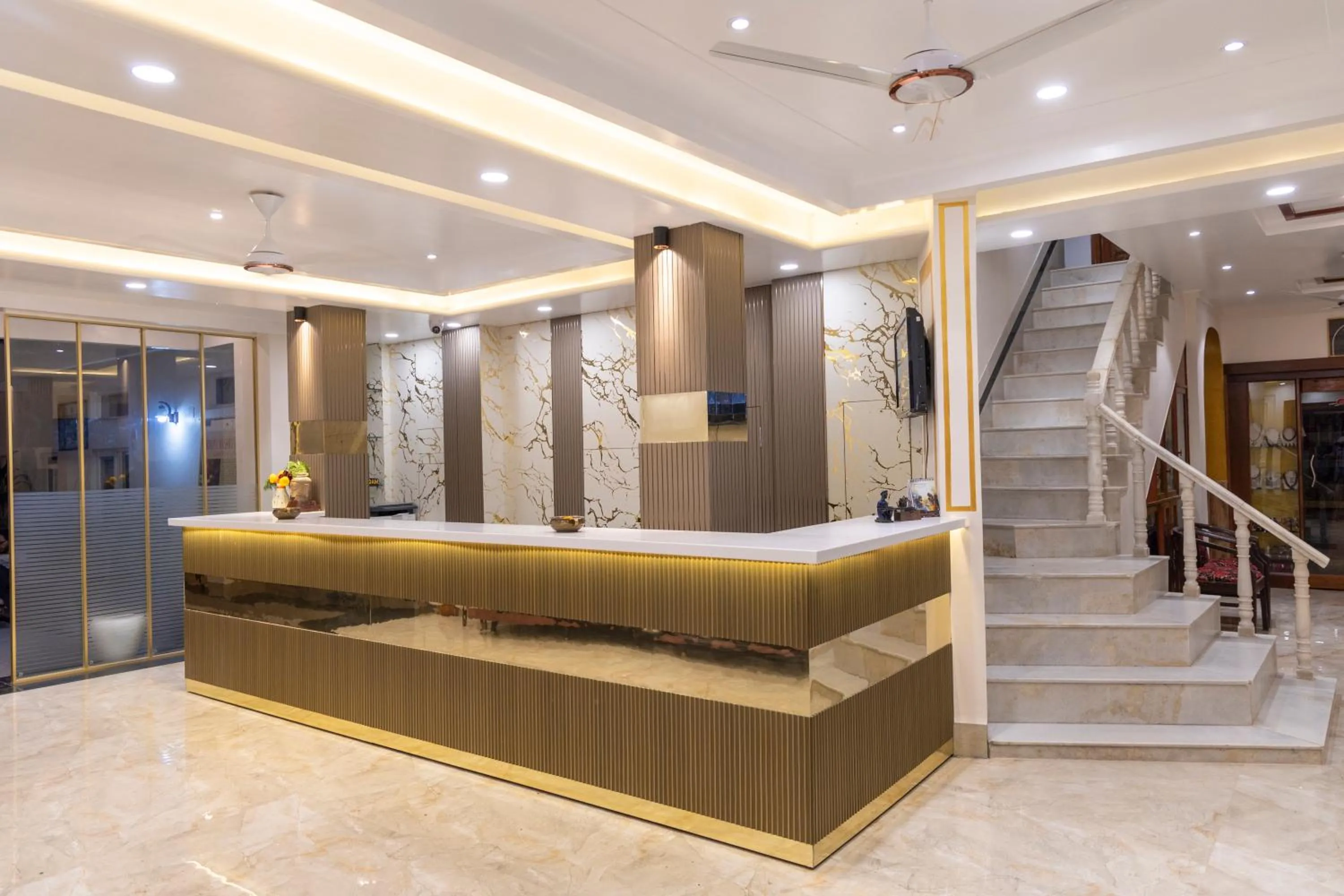 Property building in Hotel Harmony