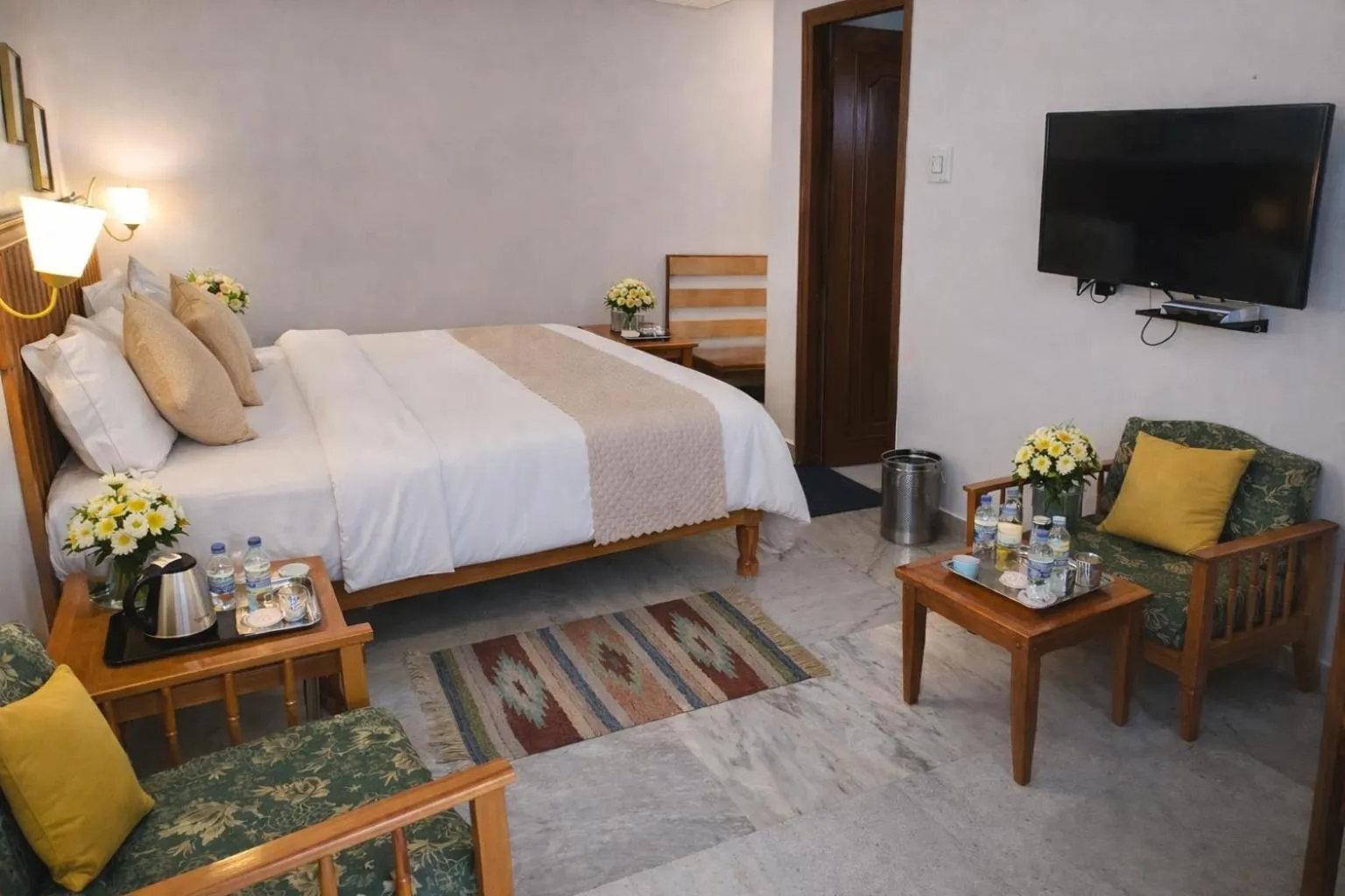 Bed in Hotel Harmony