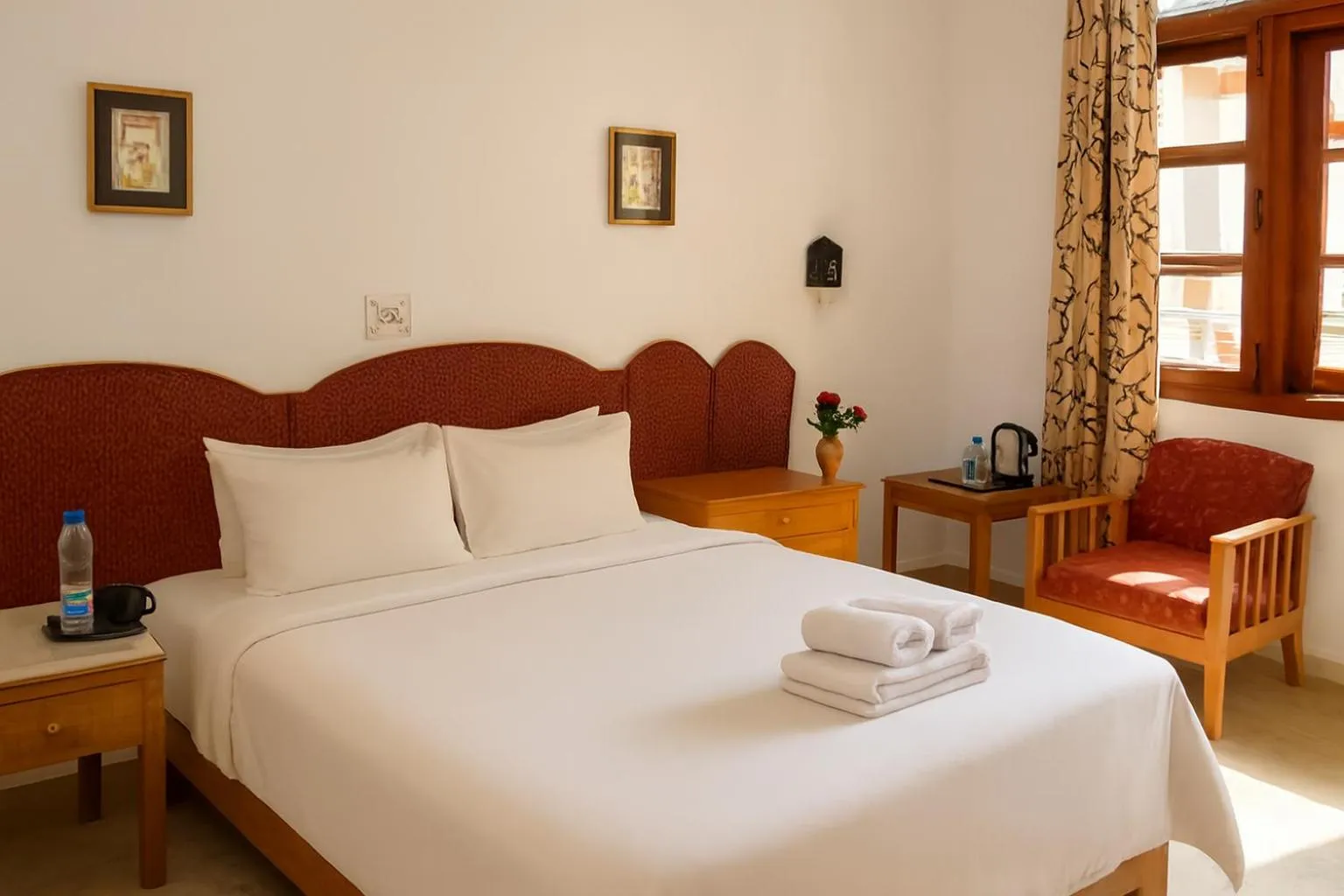 Bed in Hotel Harmony