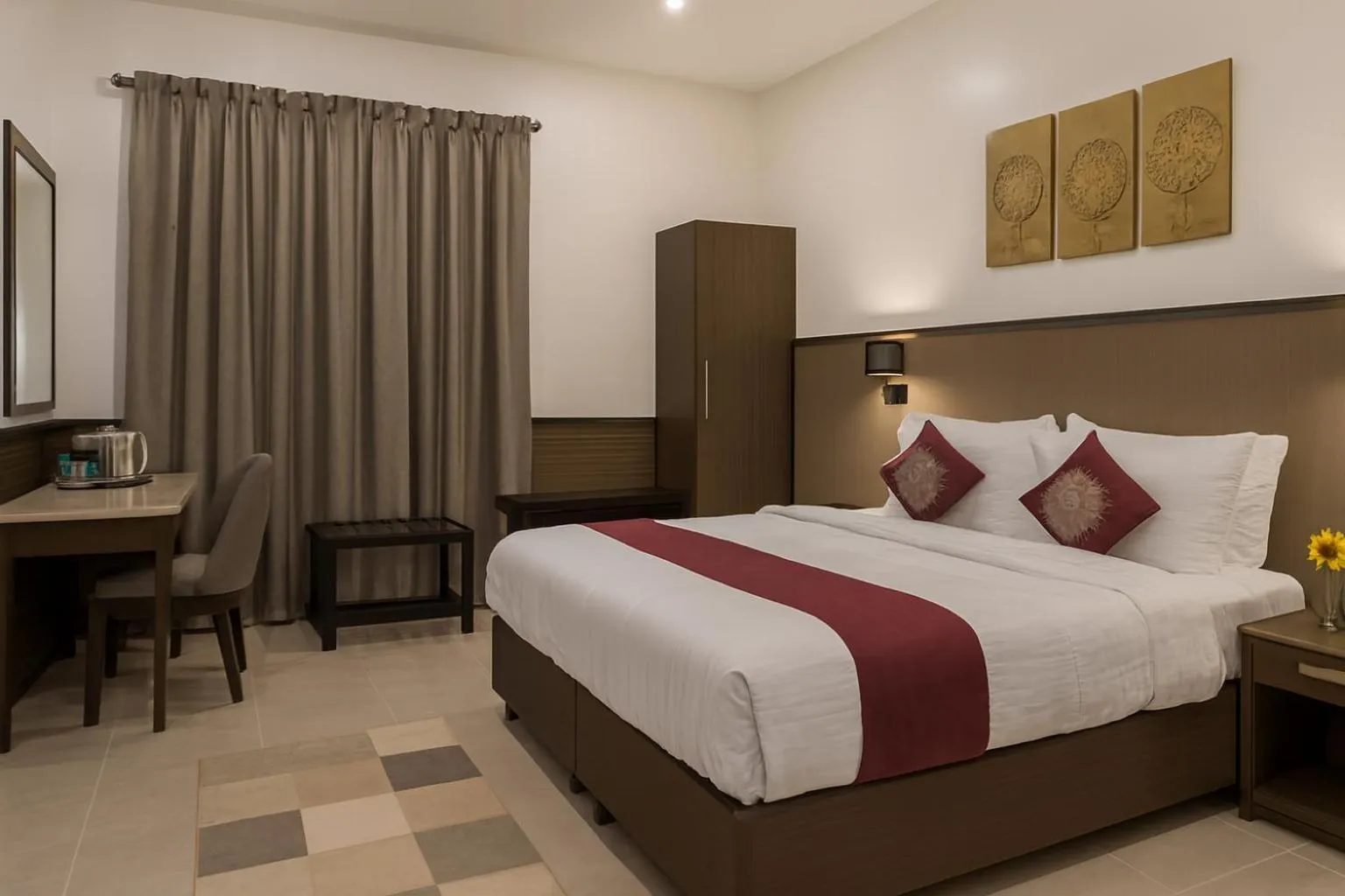 Bed in Hotel Harmony