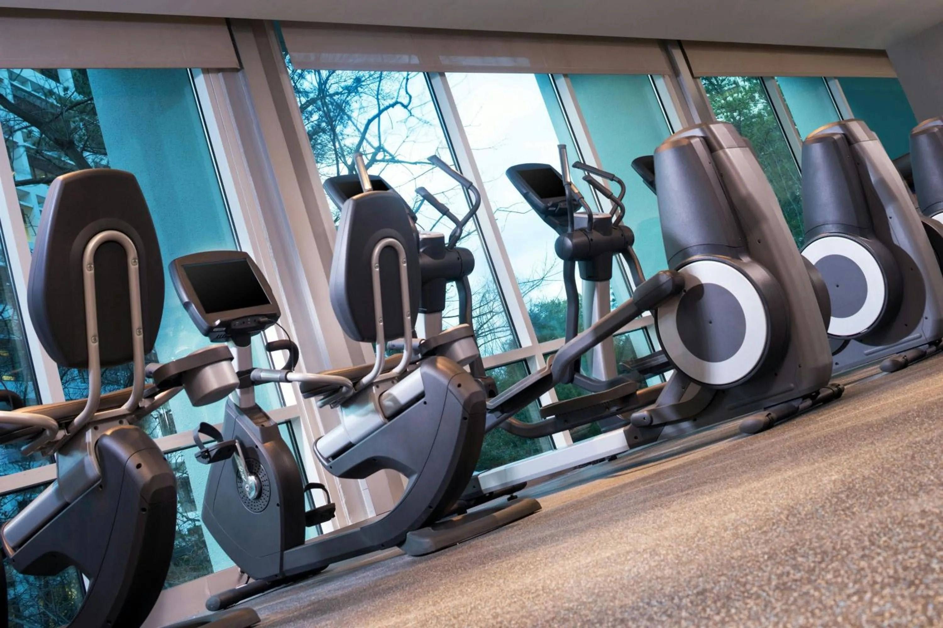 Fitness centre/facilities in Le Meridien Atlanta Perimeter
