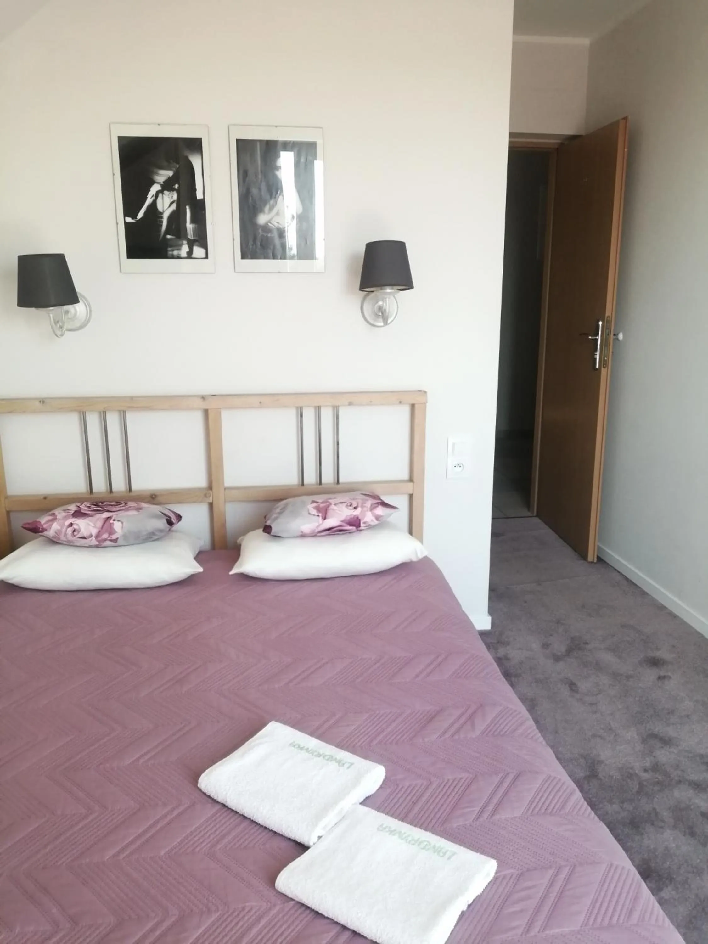 Bed in Pensjonat Landrynka