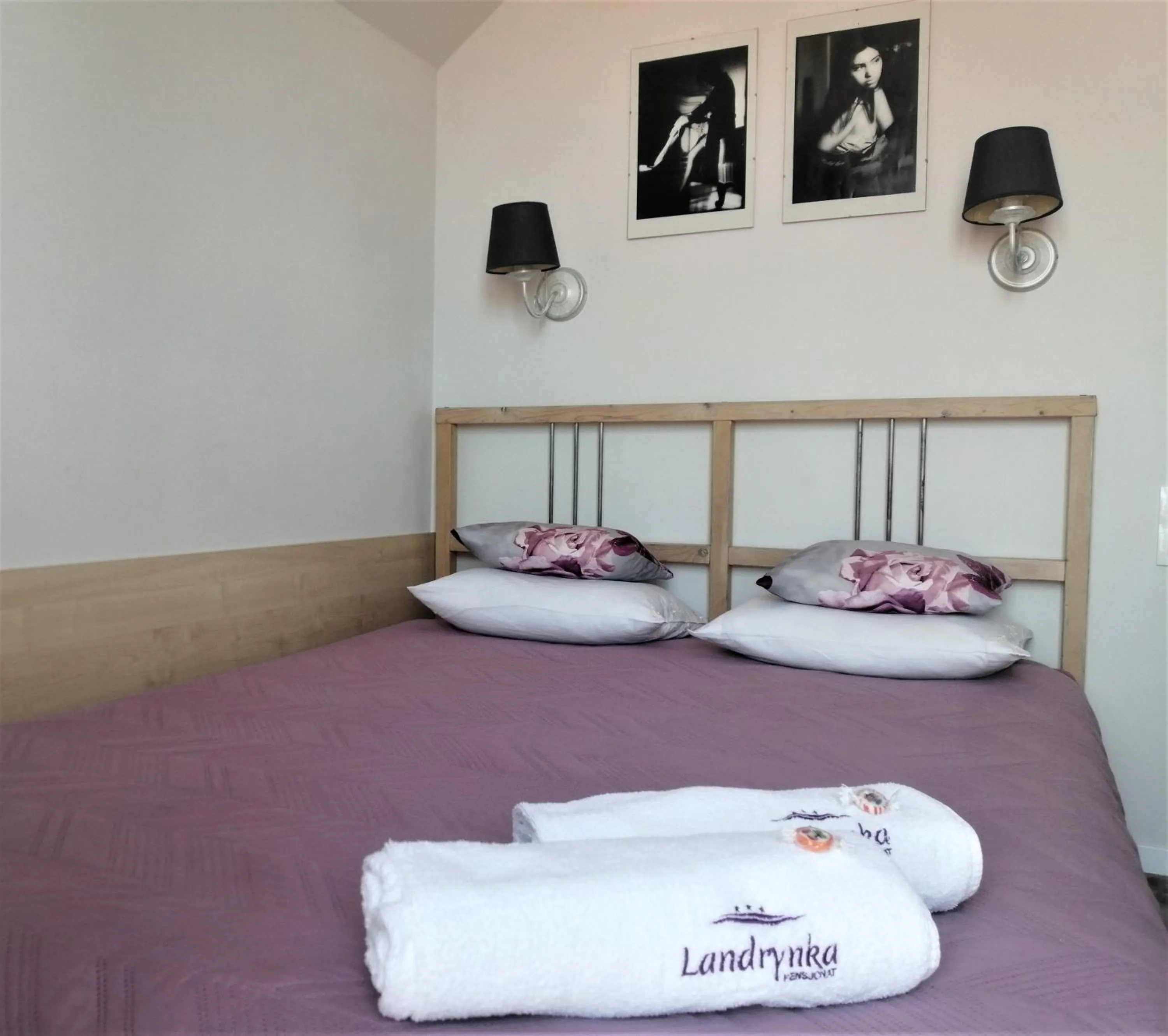 Bed in Pensjonat Landrynka