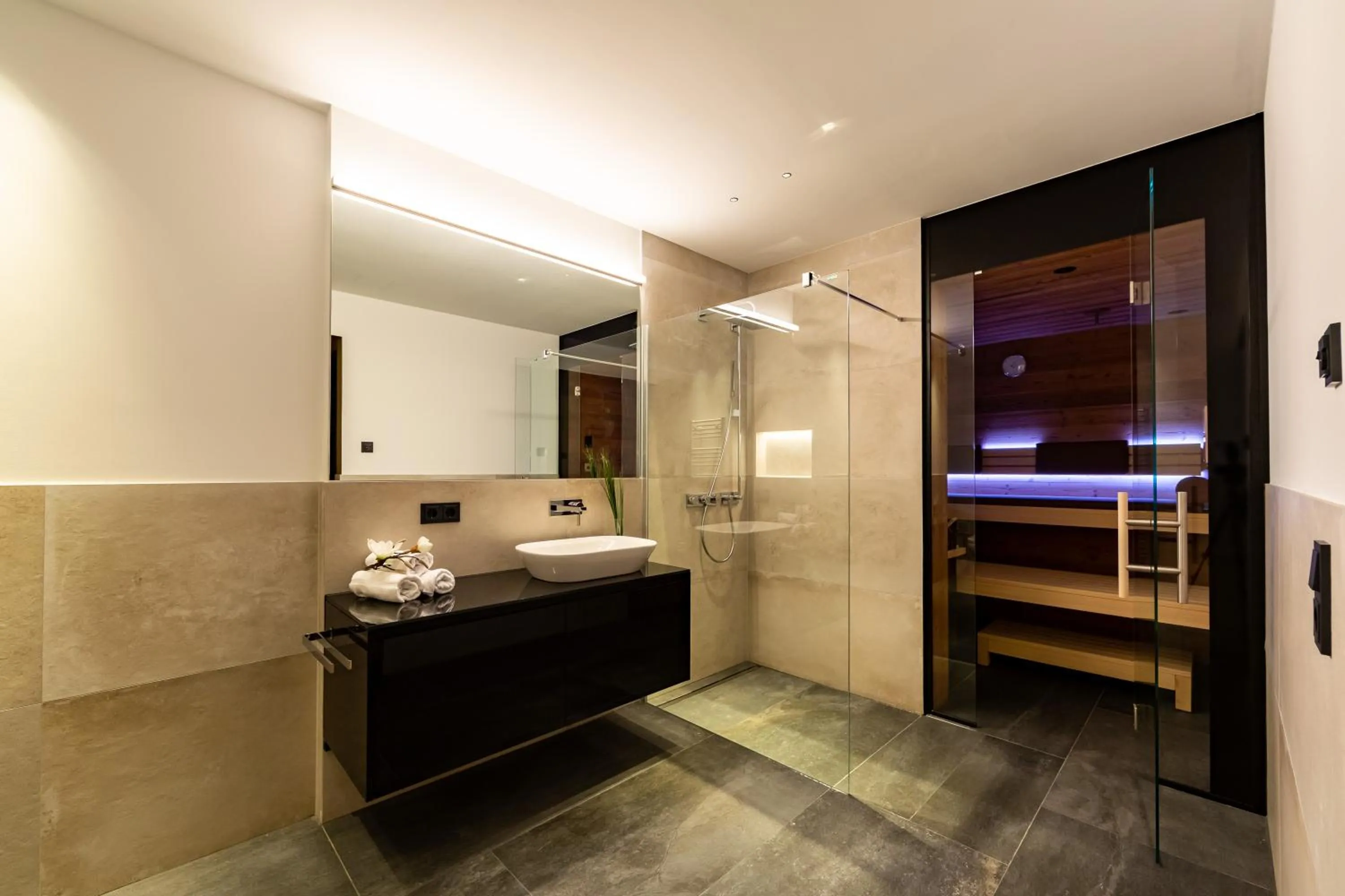 Sauna in LUVA Resorts Kappl - Chalet K