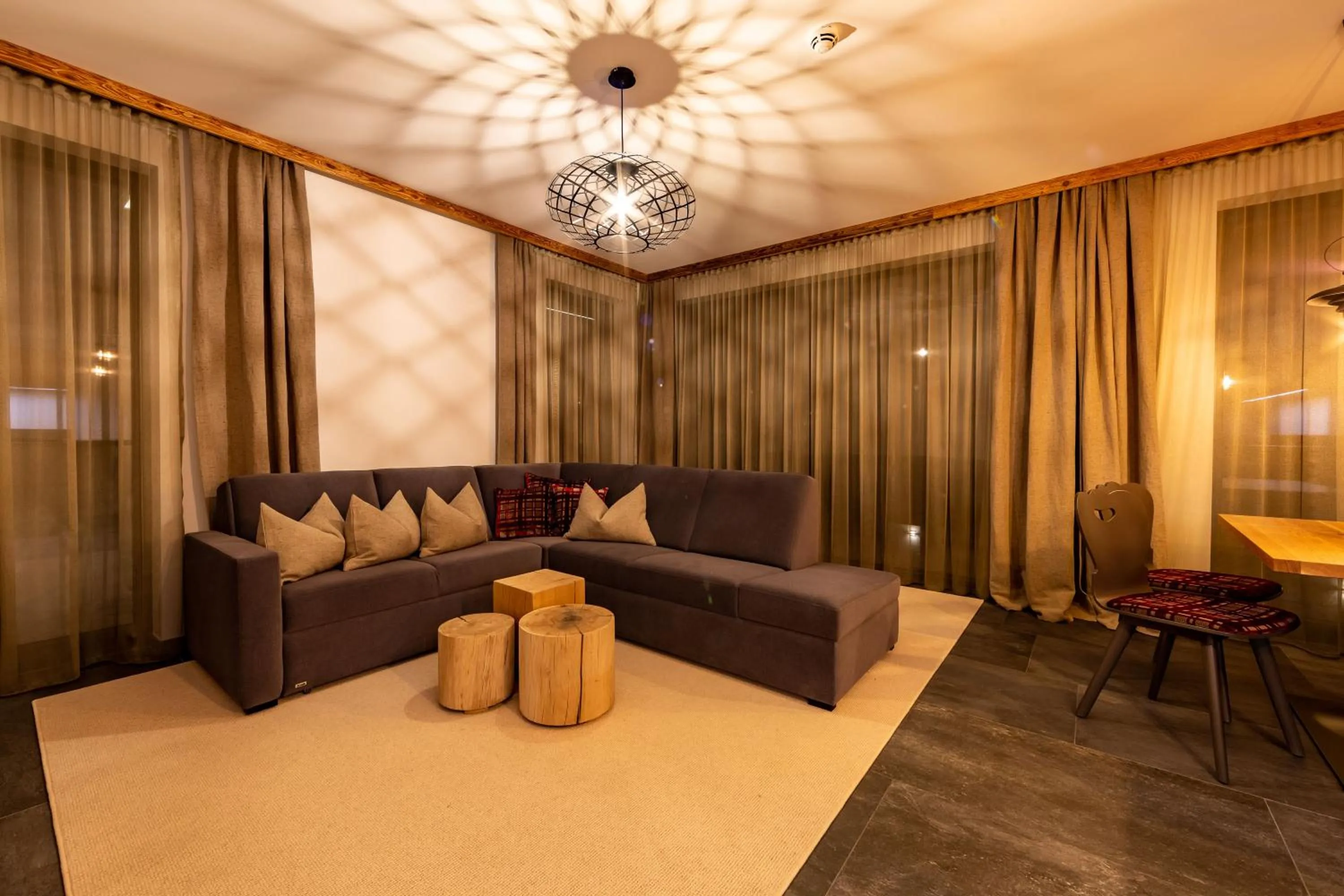 Living room in LUVA Resorts Kappl - Chalet K