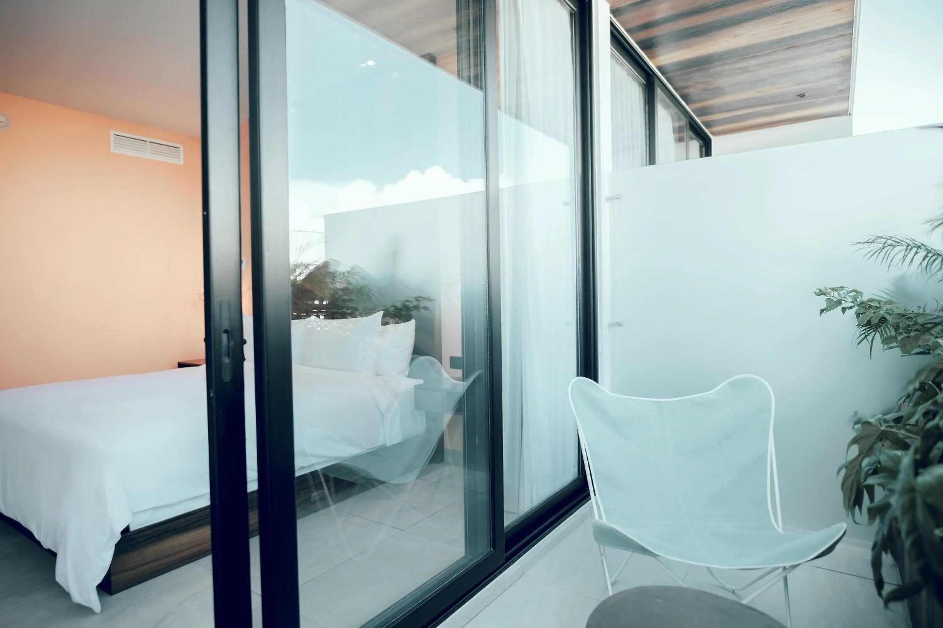 Bed in CALIXTA Hotel