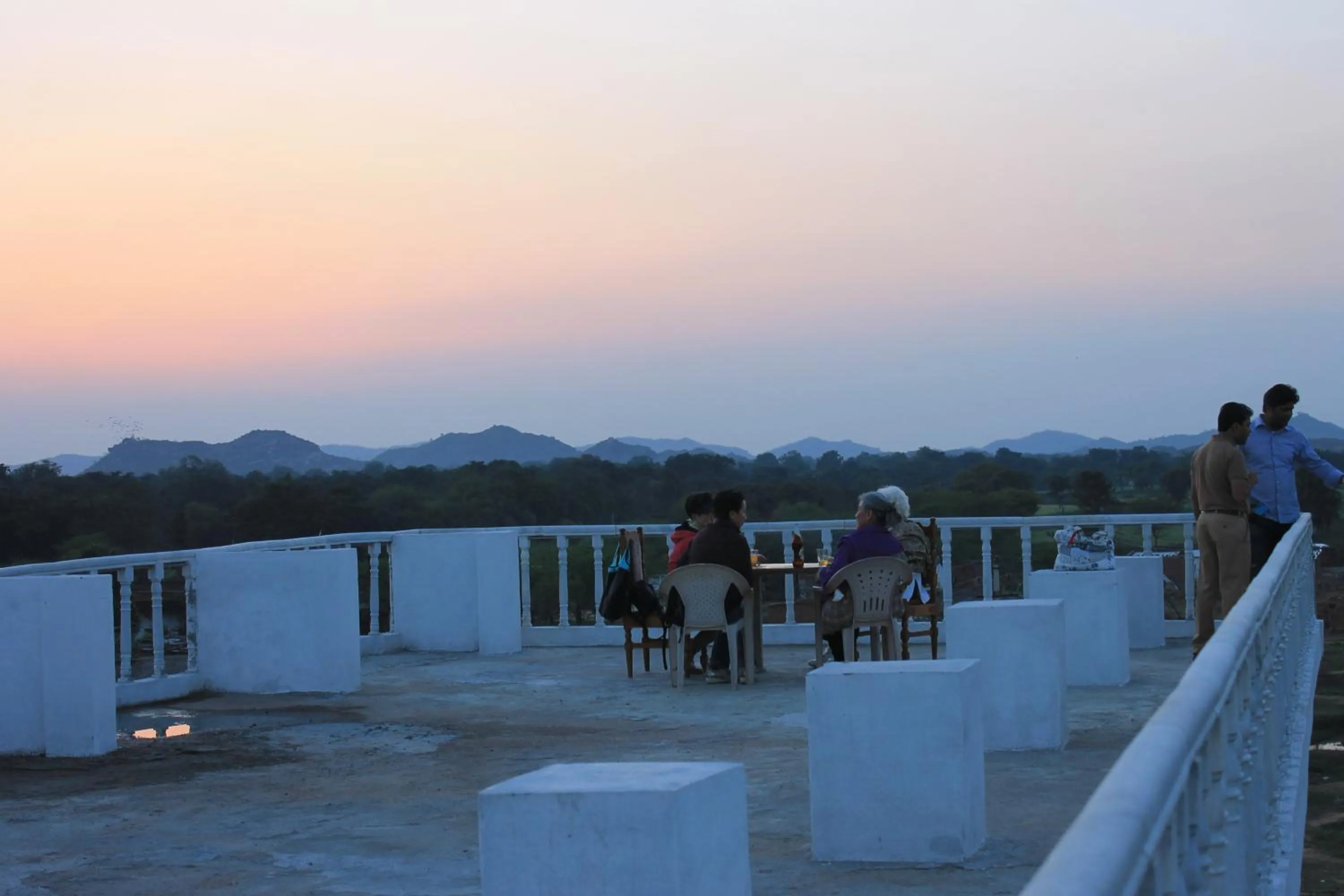 On site in Hotel isabel Palace