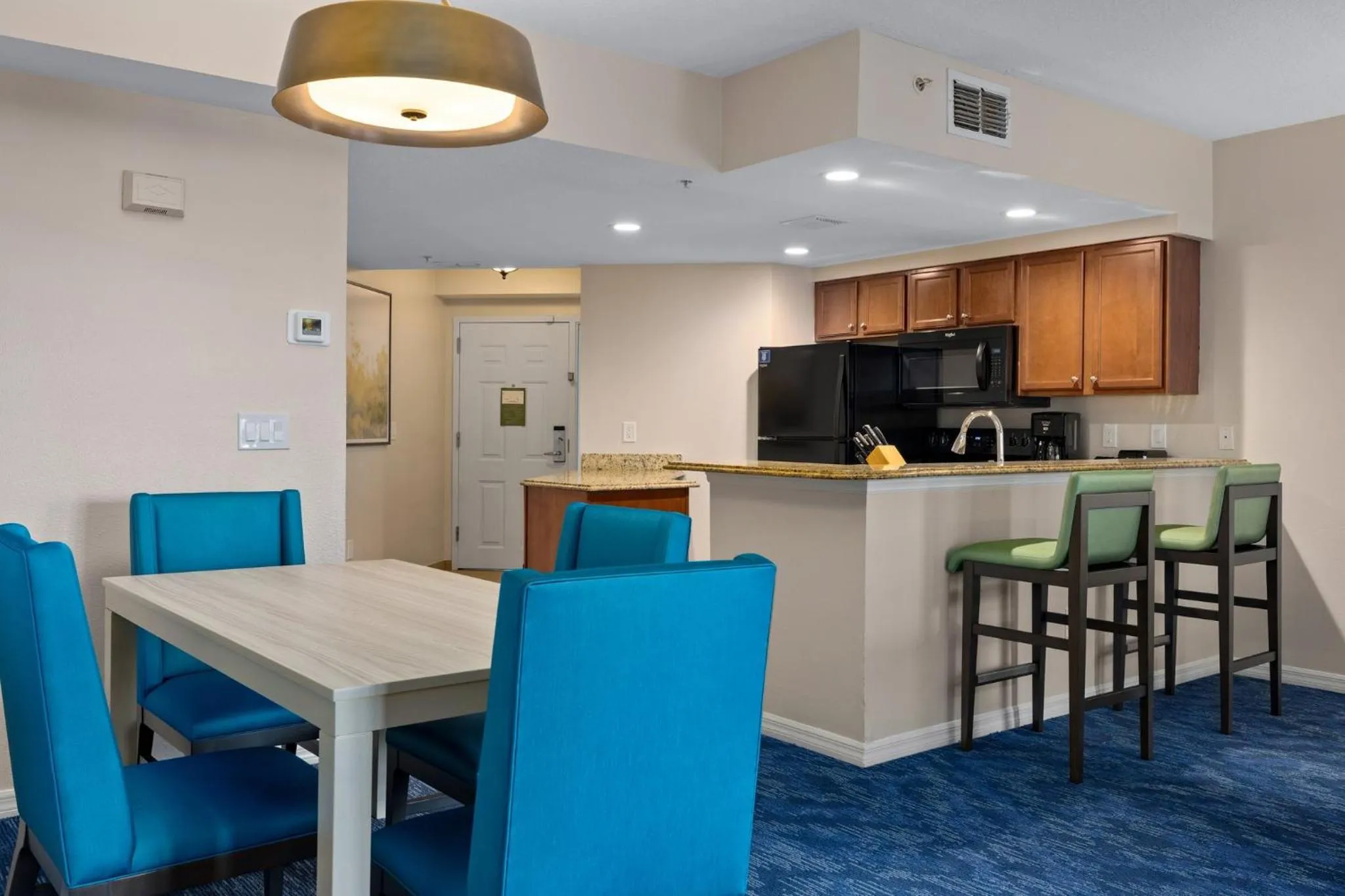 Communal kitchen in Club Wyndham Cypress Palms