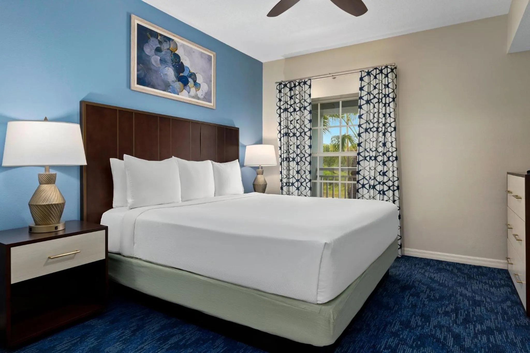 Bedroom, Bed in Club Wyndham Cypress Palms