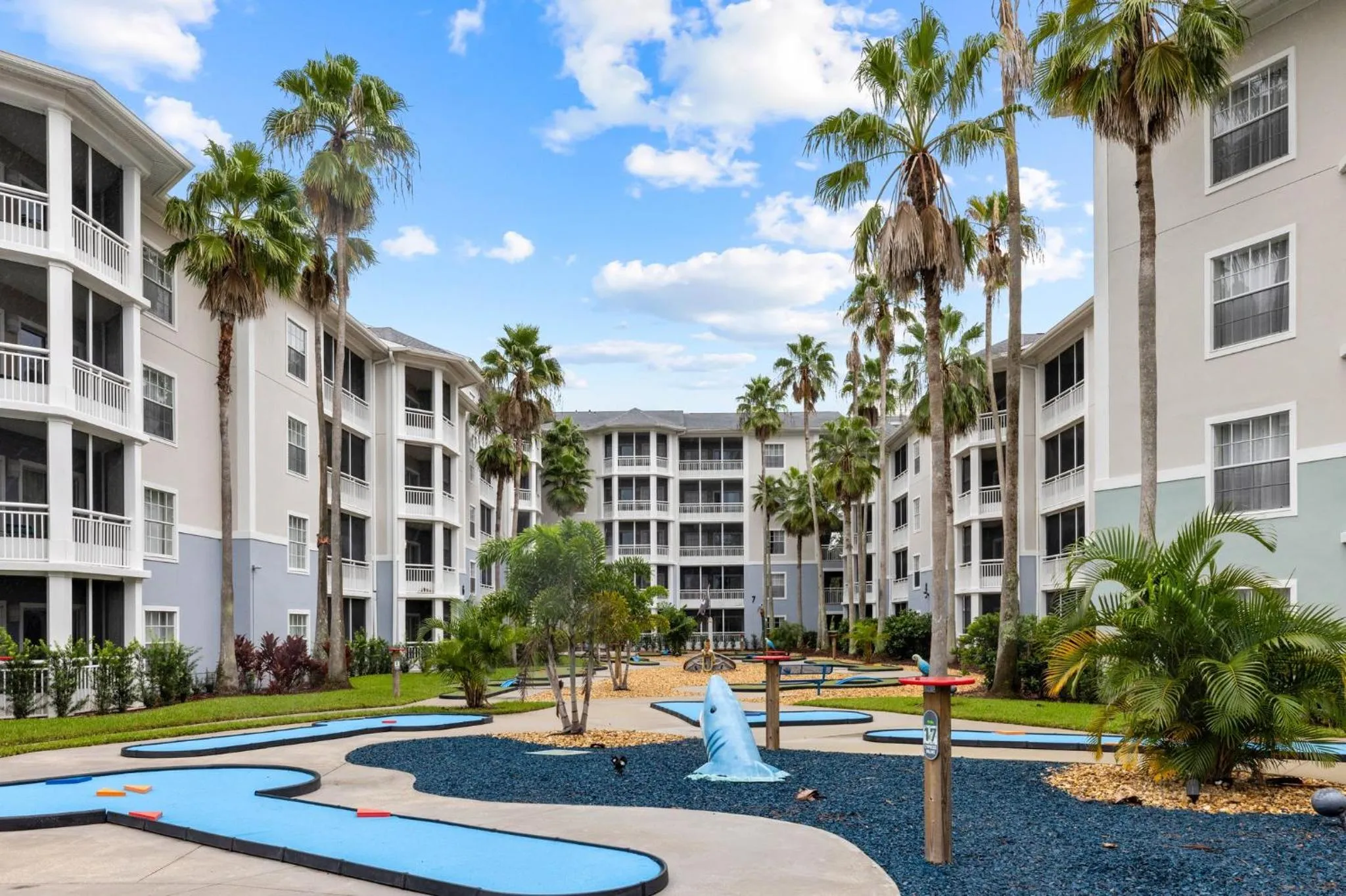 Property building in Club Wyndham Cypress Palms