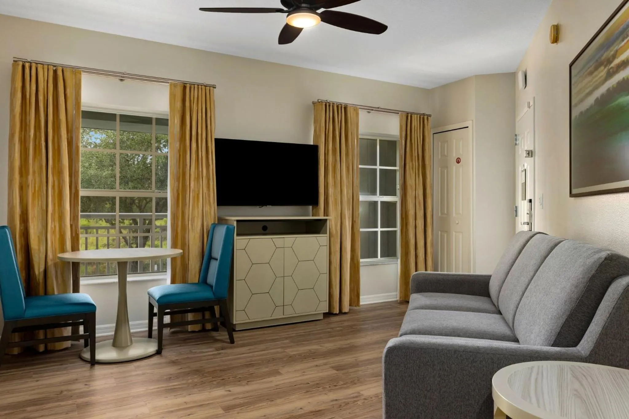Living room in Club Wyndham Cypress Palms