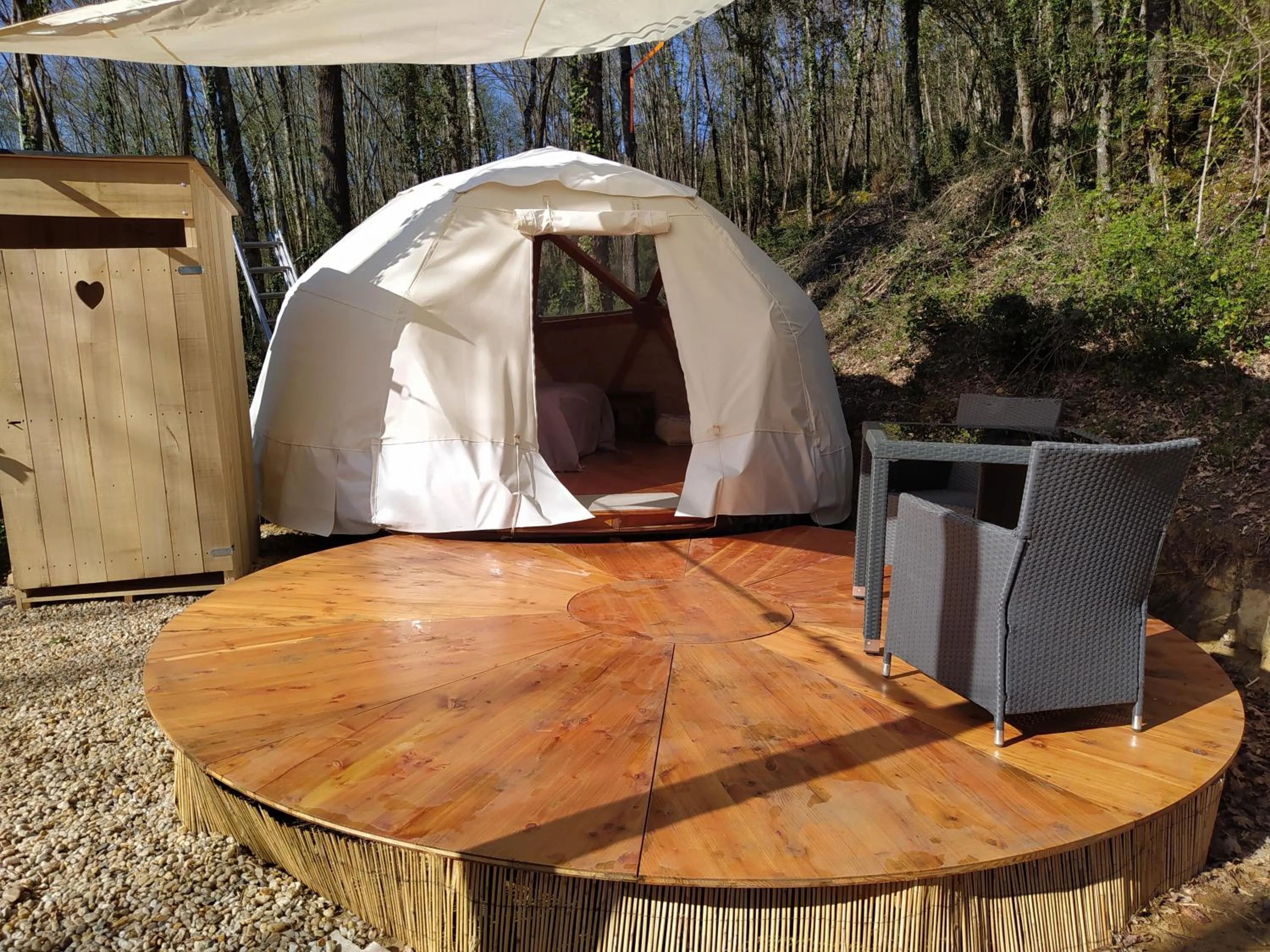 Patio in La Maison de Tari