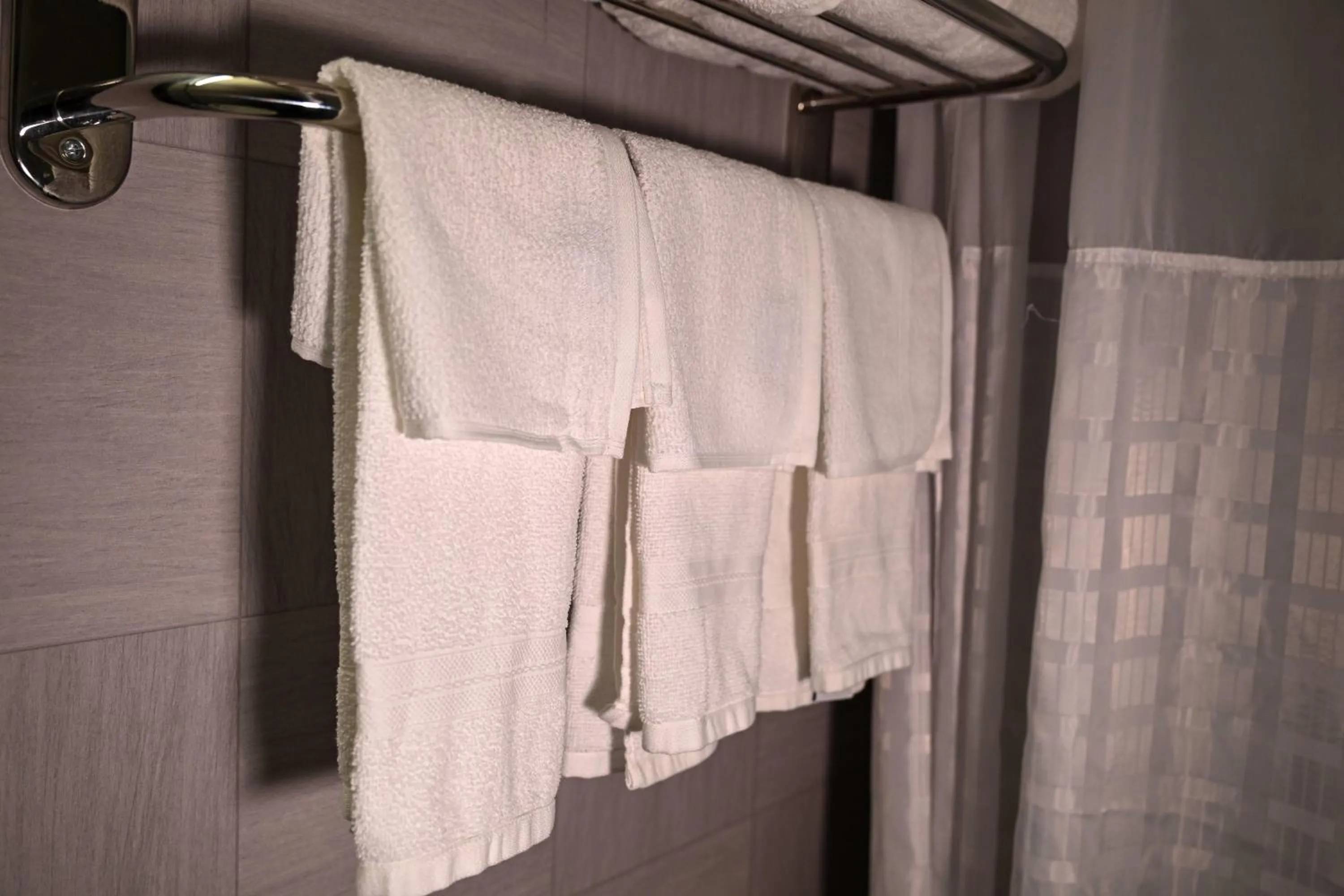 Bathroom in Ramada by Wyndham North Bergen