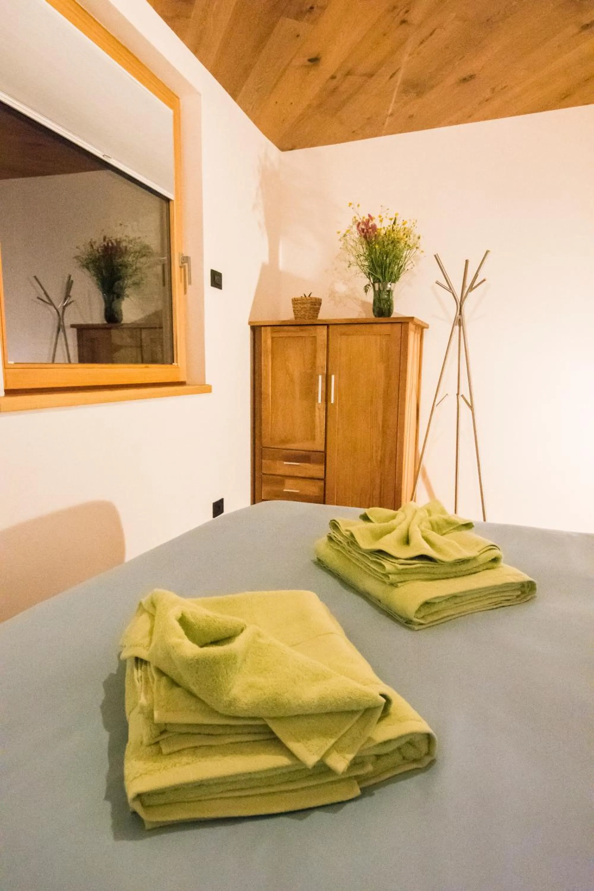 Bed in b&bTerre Aromatiche