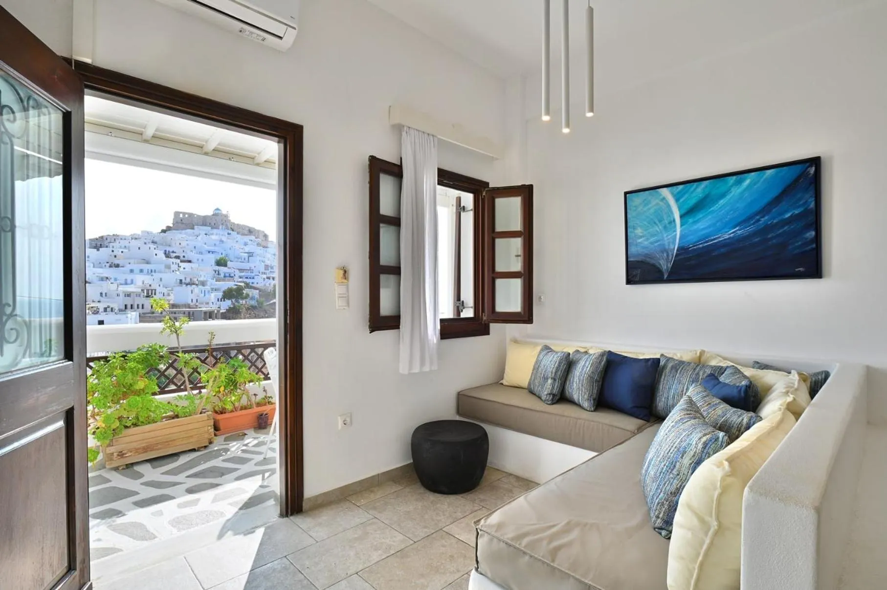 Natural landscape in Kallichoron Art Boutique Hotel