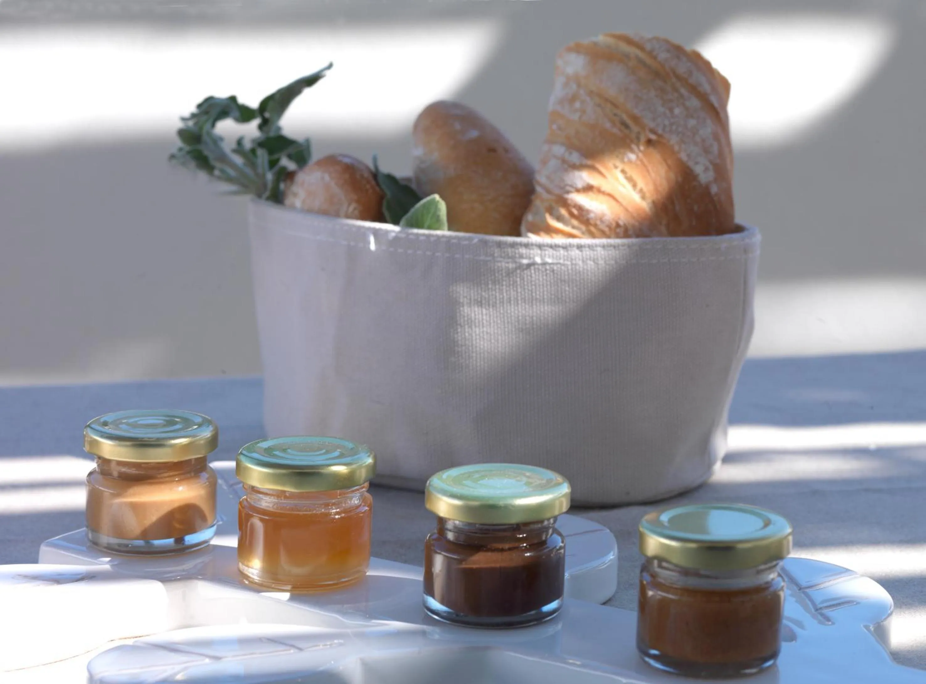 Decorative detail in Kallichoron Art Boutique Hotel