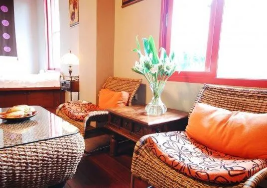 Living room in March 3 B&B Yilan