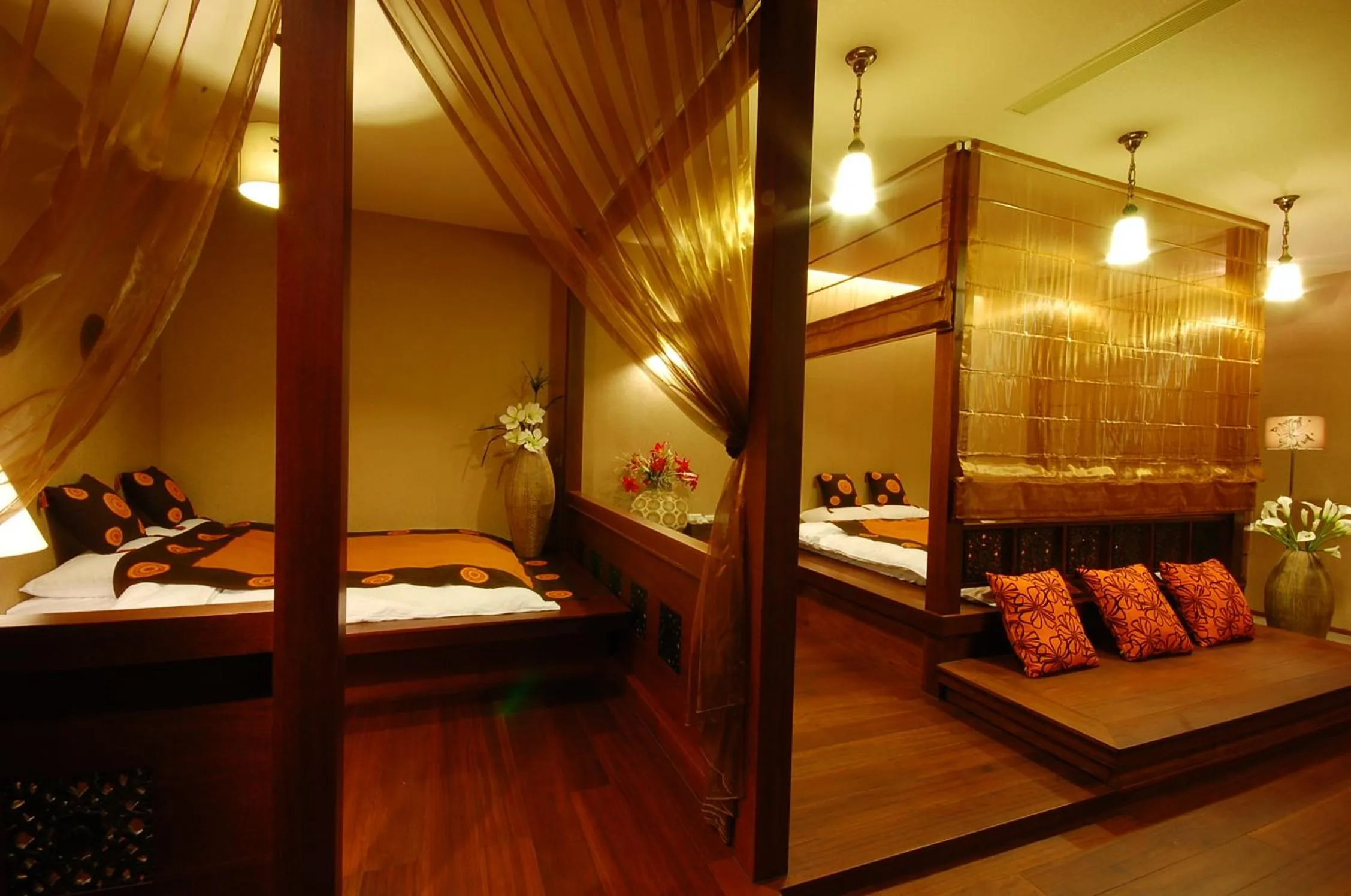 Bed in March 3 B&B Yilan